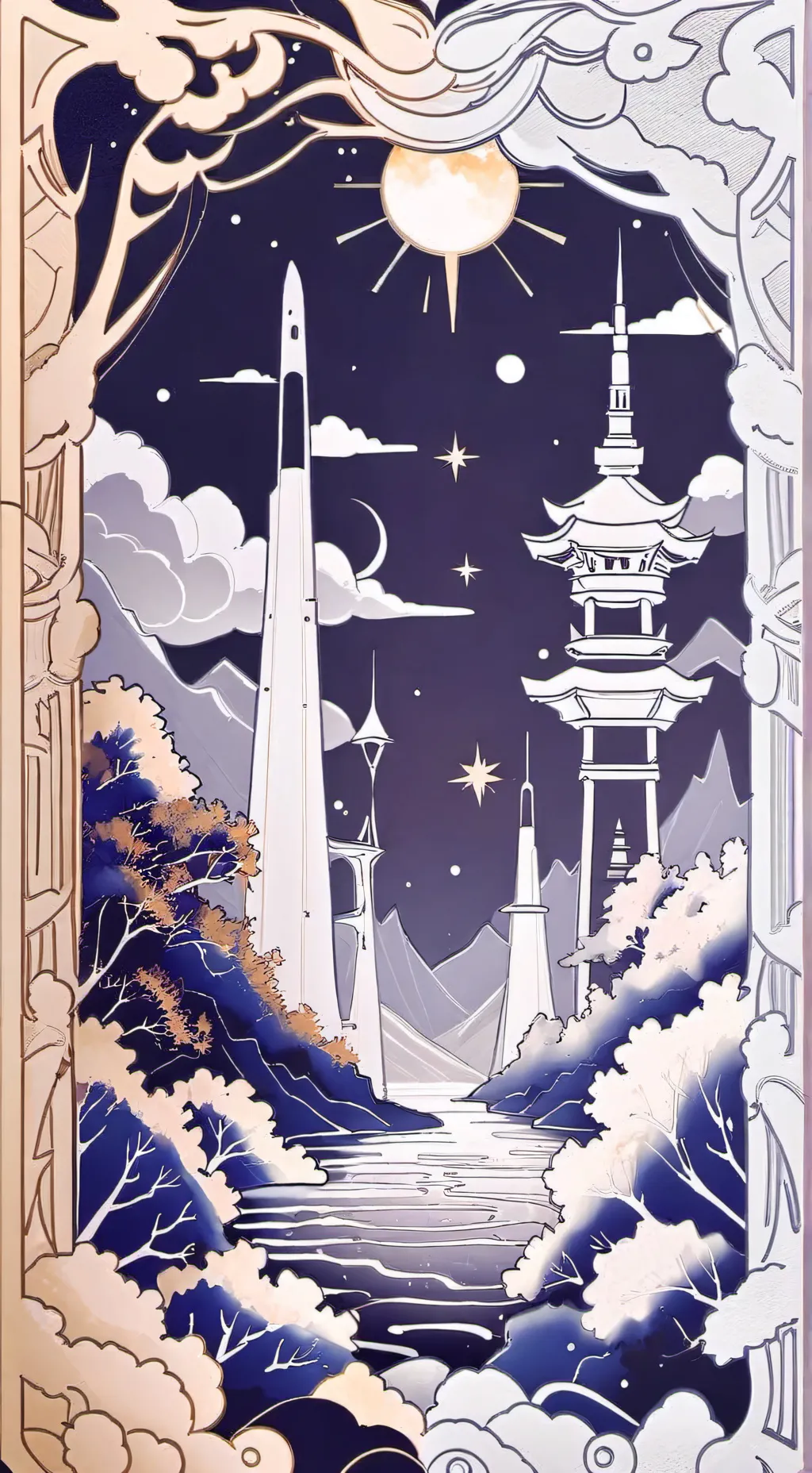 ai character: 🌎★planetas★🌎 background