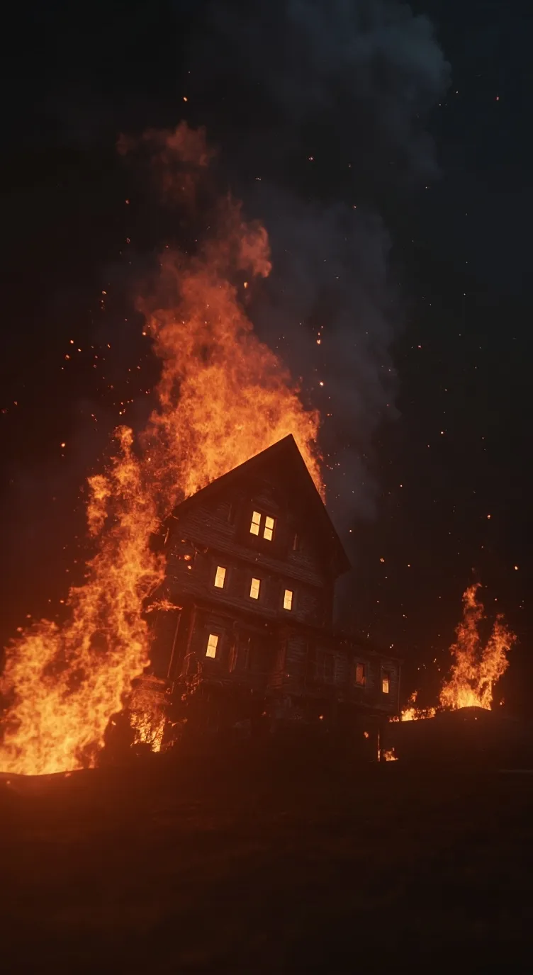 ai character: 🔥 fire 🔥  background