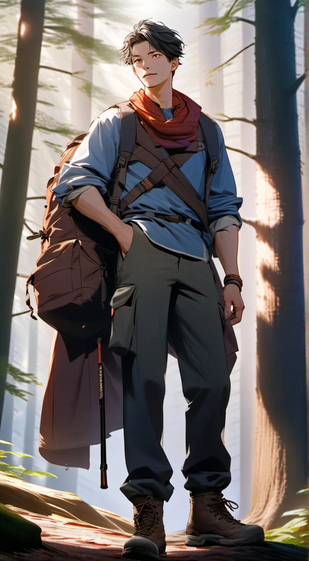 ai character: 😎Khail😎 background