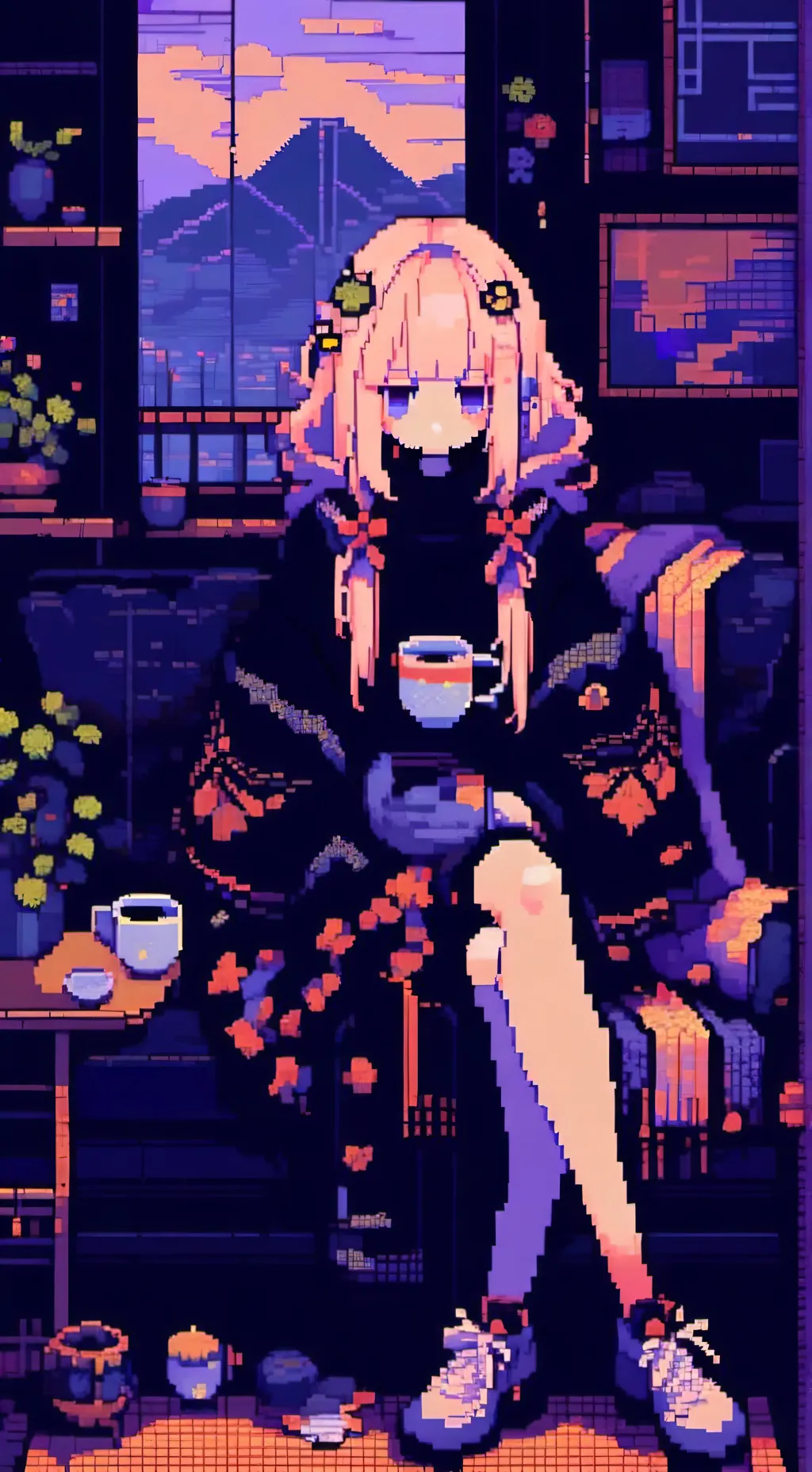 ai character: Holly background