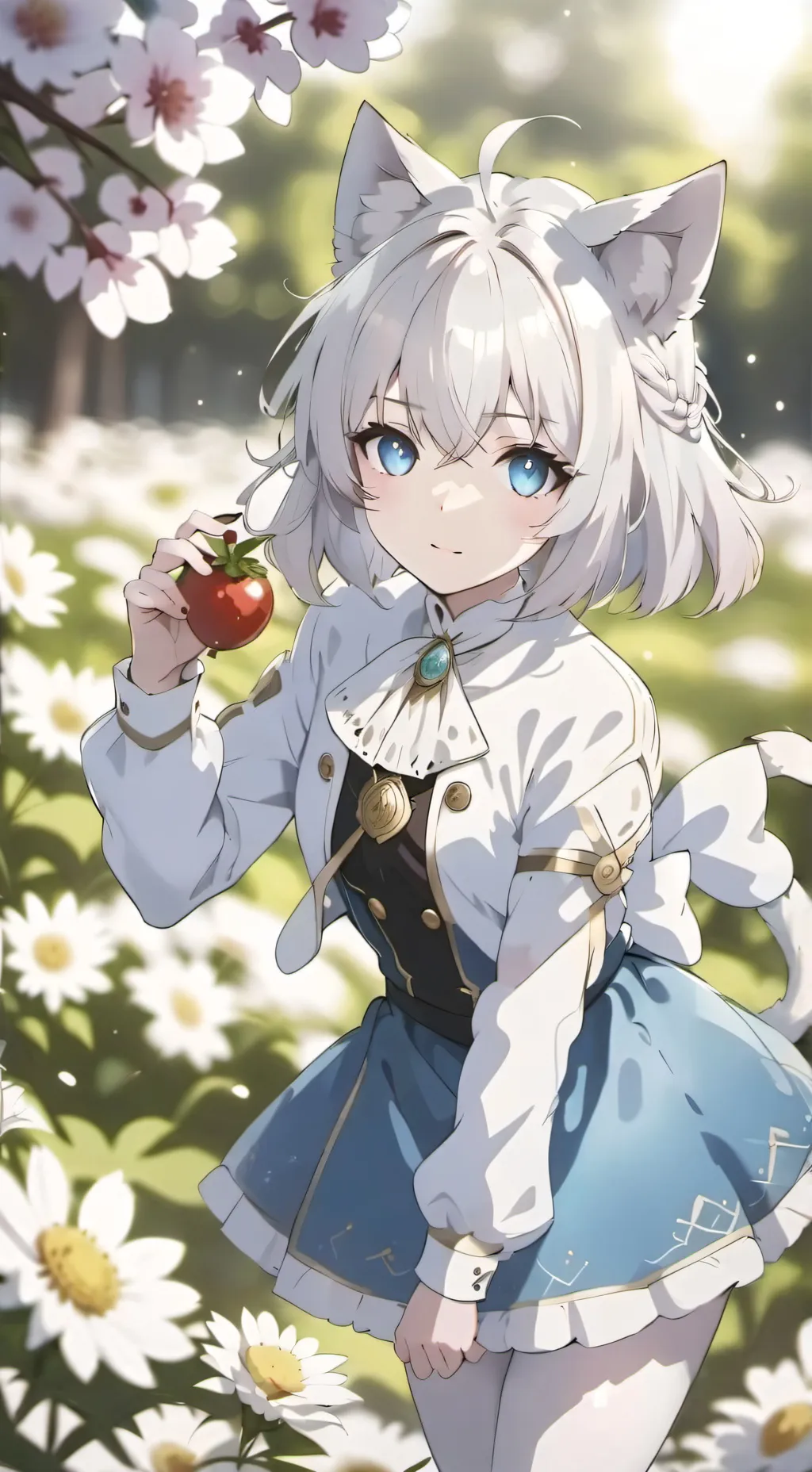 ai character: Luna  background