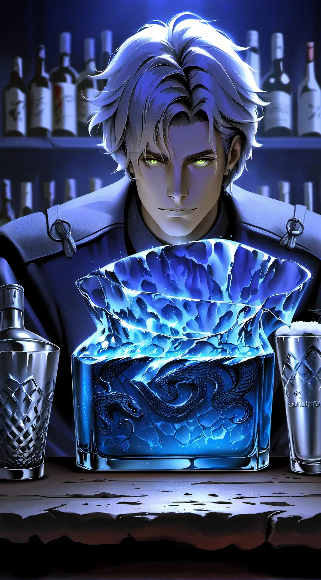 ai character: Vince background