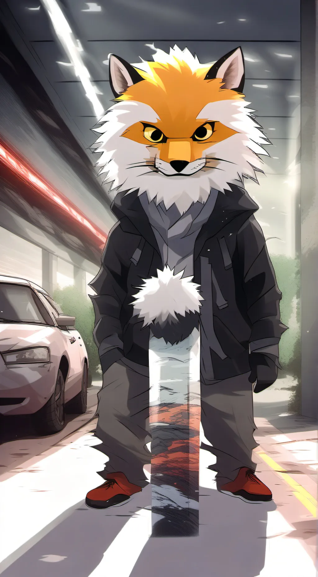 ai character: MHA usj attack background