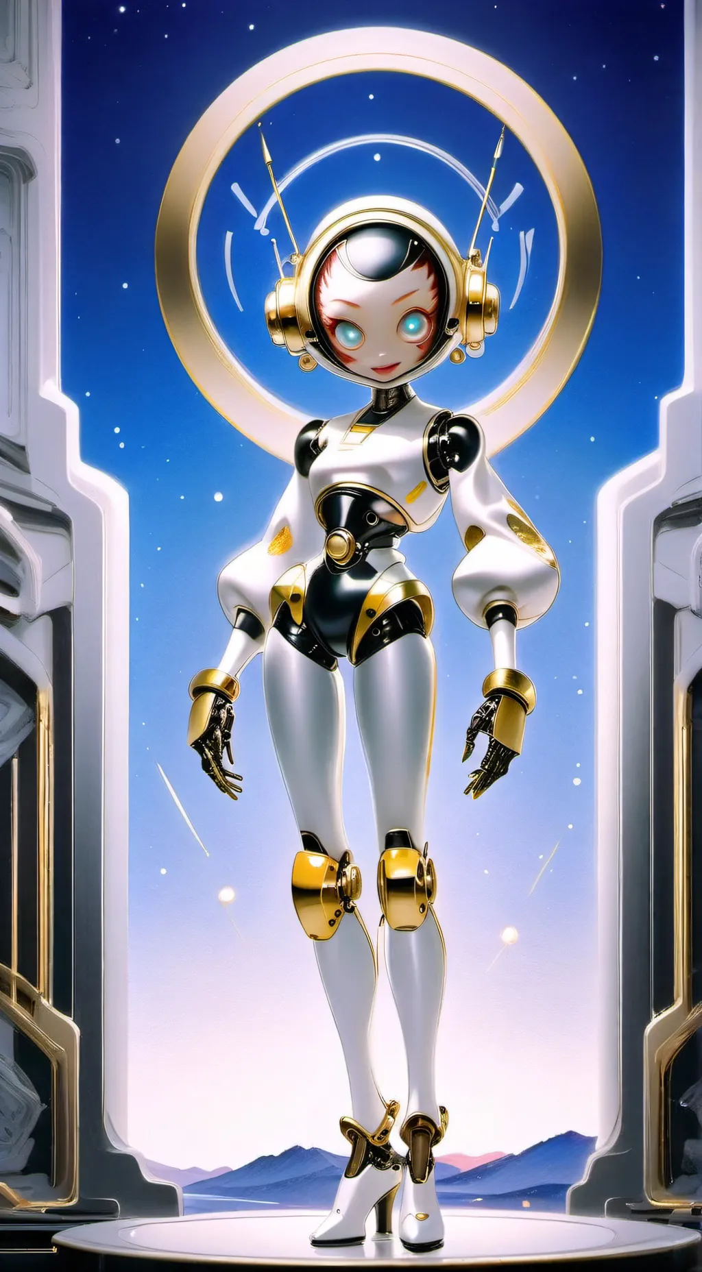 ai character: animatronic repair background