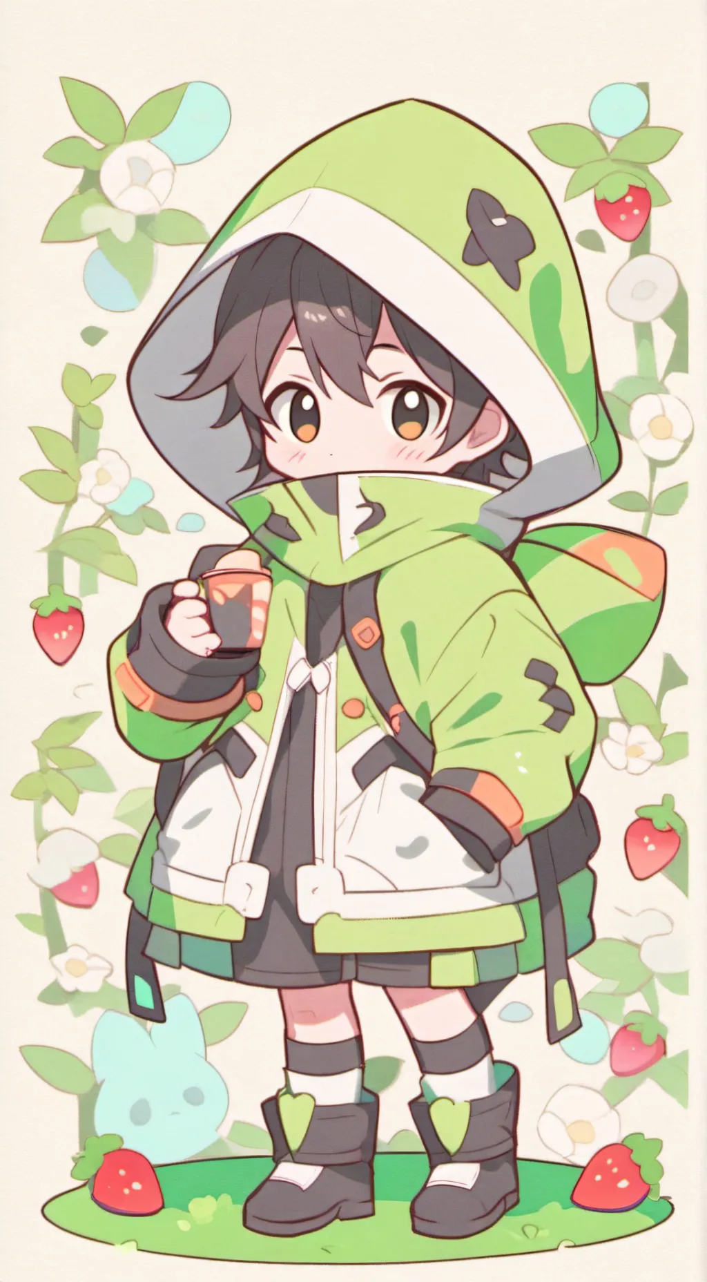 ai character: Mha Corée du Sud background