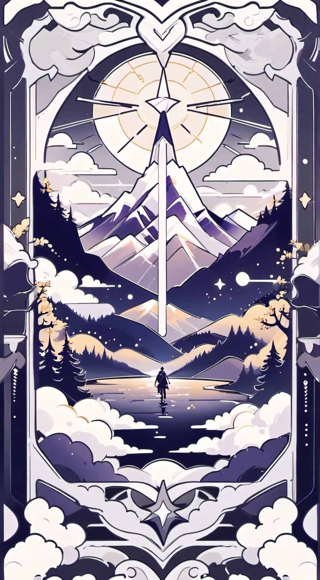 ai character: Forsaken background