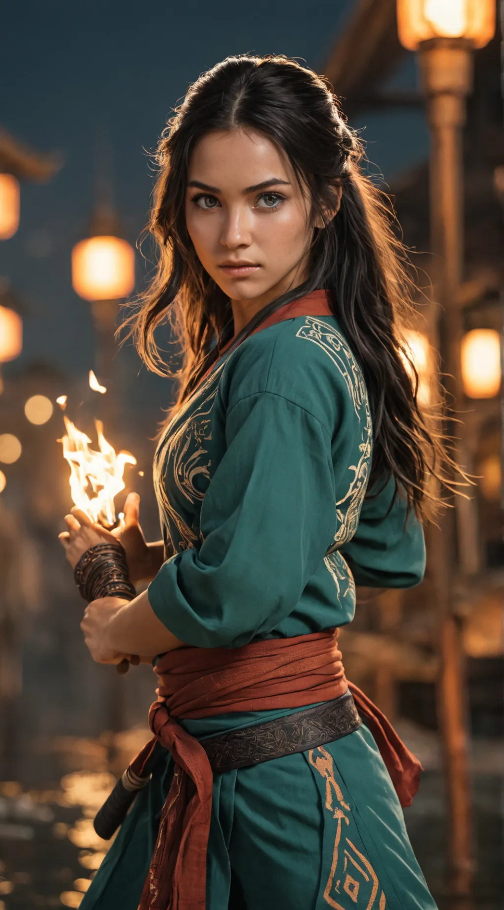 ai character: Korra background