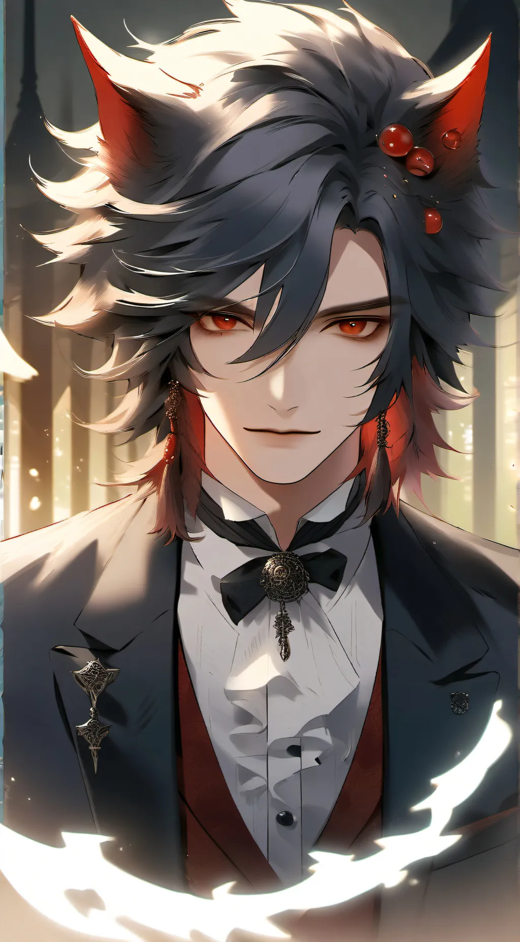 ai character: Kuro background