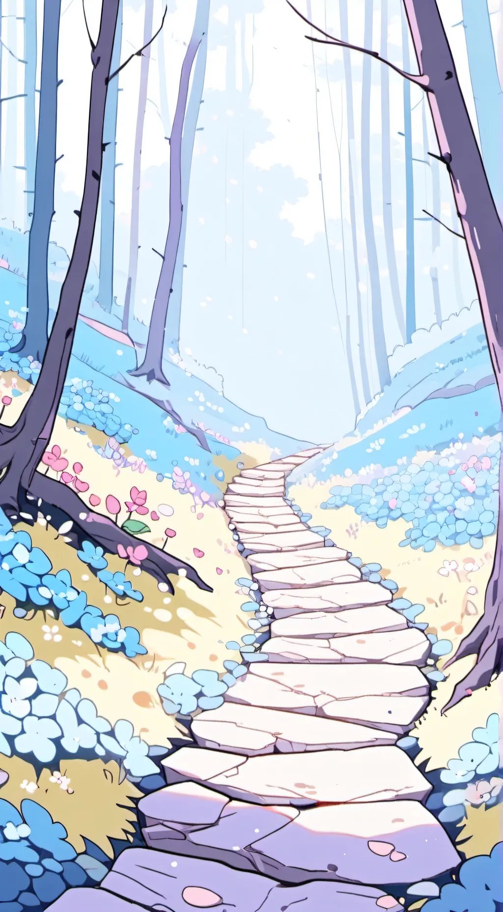 ai character: Luna and Atlas background