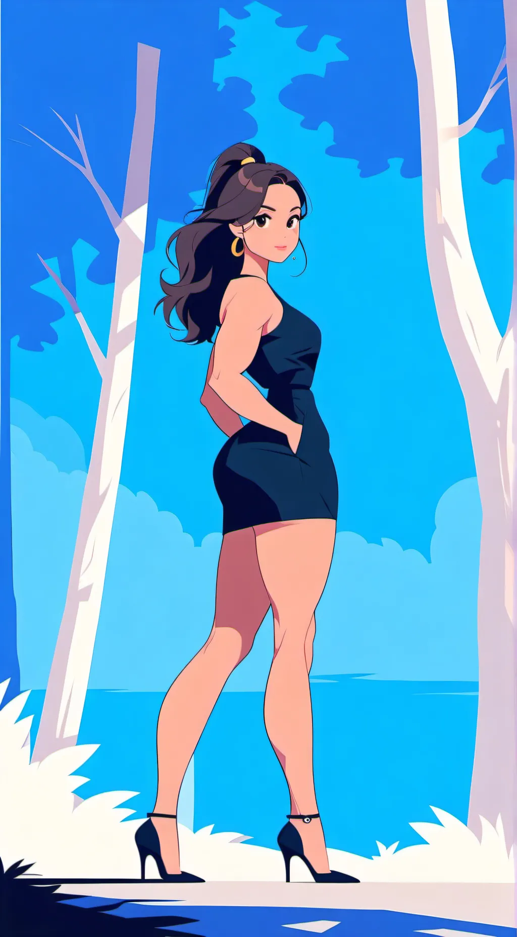 ai character: Mom background