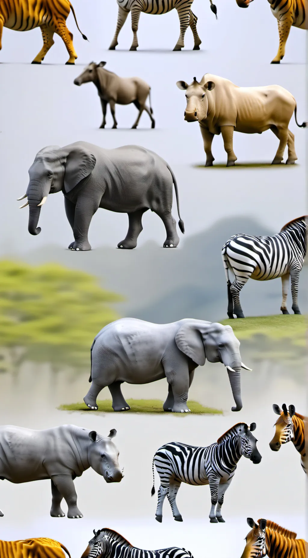 ai character: MADAGASCAR background