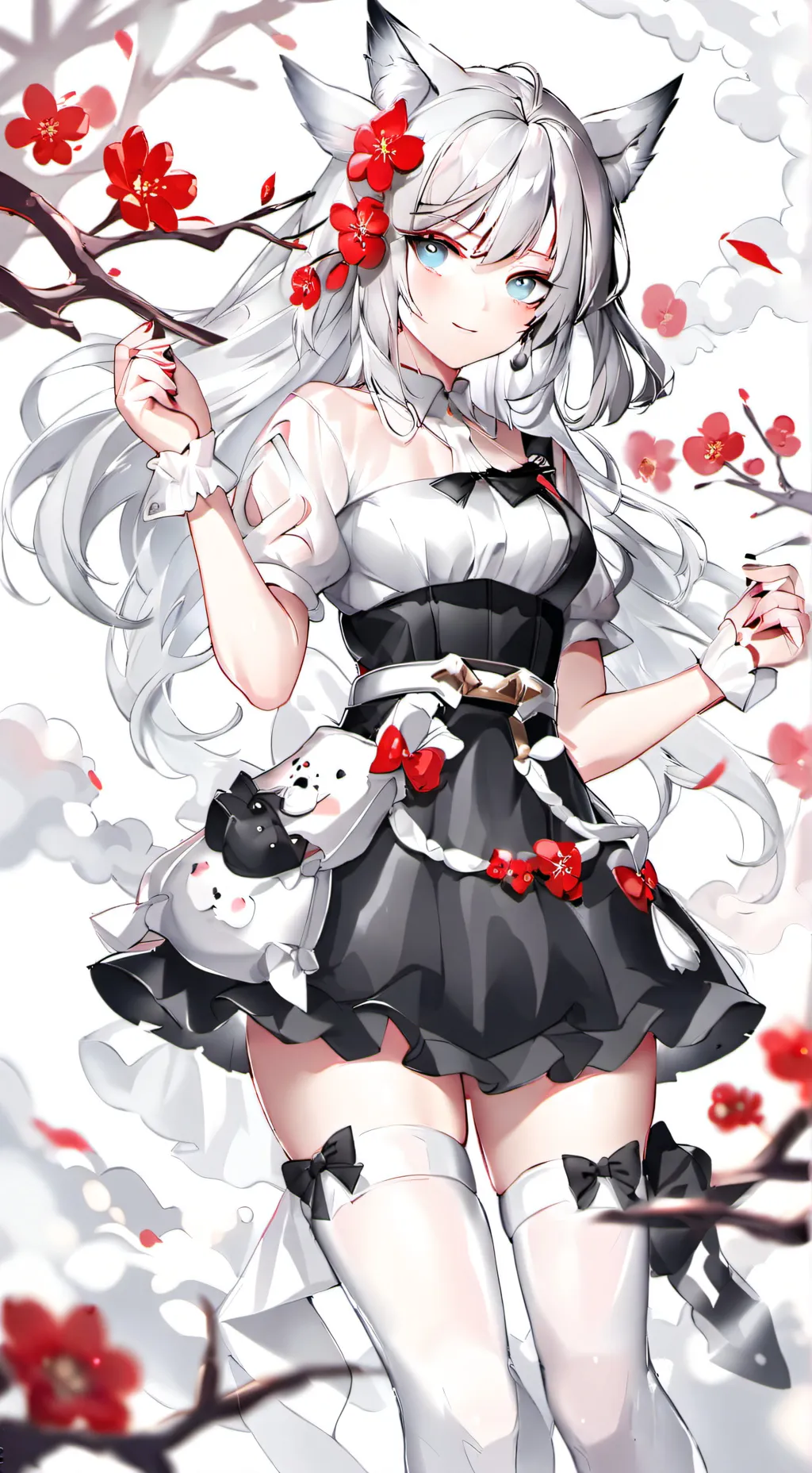 ai character:  Nieve background