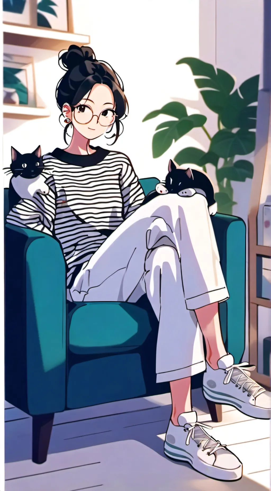 ai character: Mia background