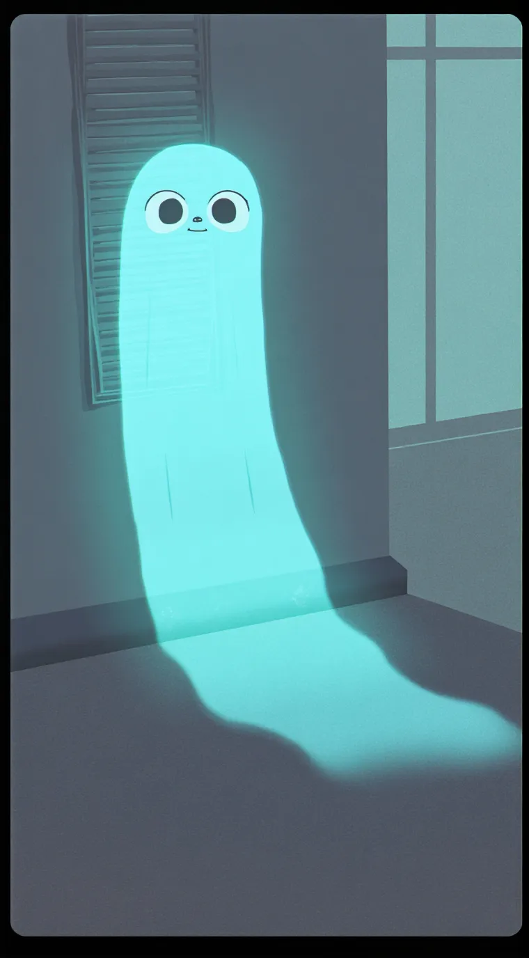 ai character: your ghost friend background