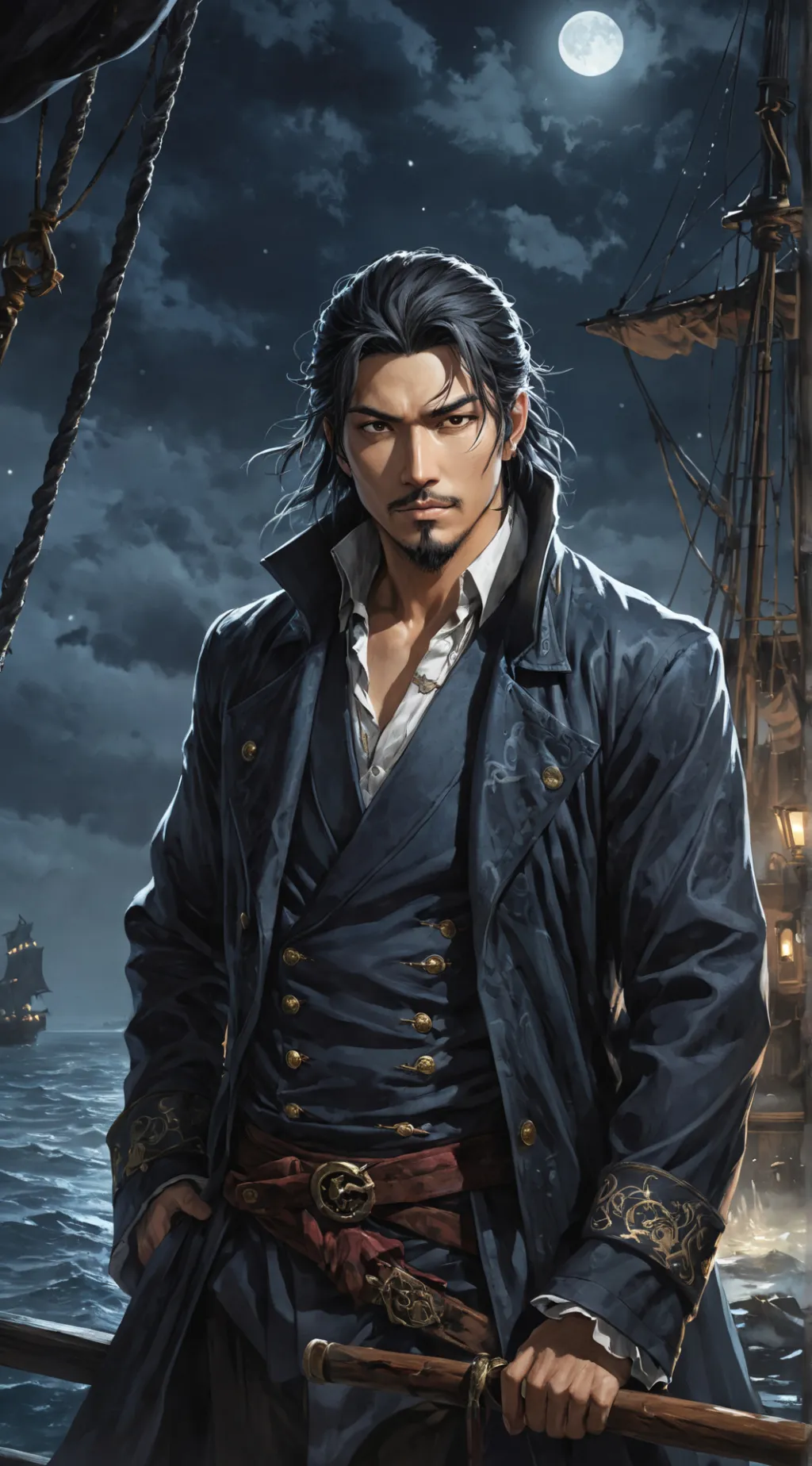 ai character: Vesper background