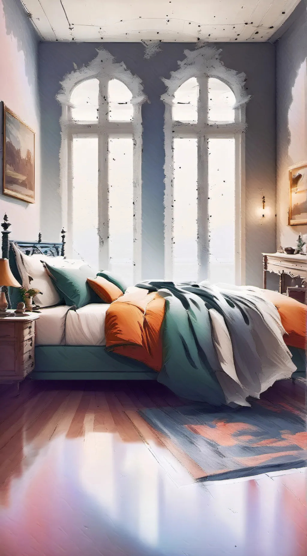 ai character: MHA Morning background