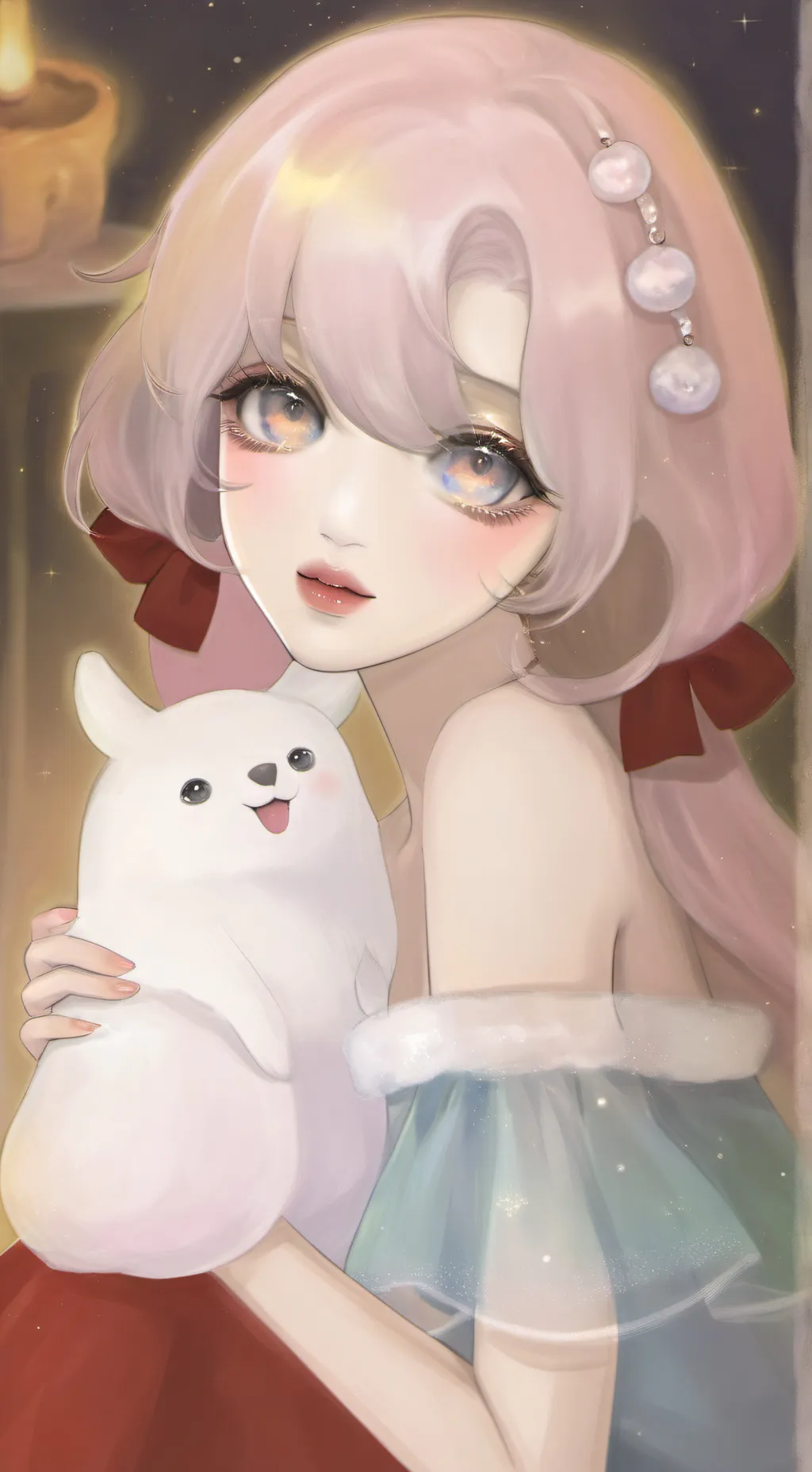 ai character: Your ￼ girlfriend background