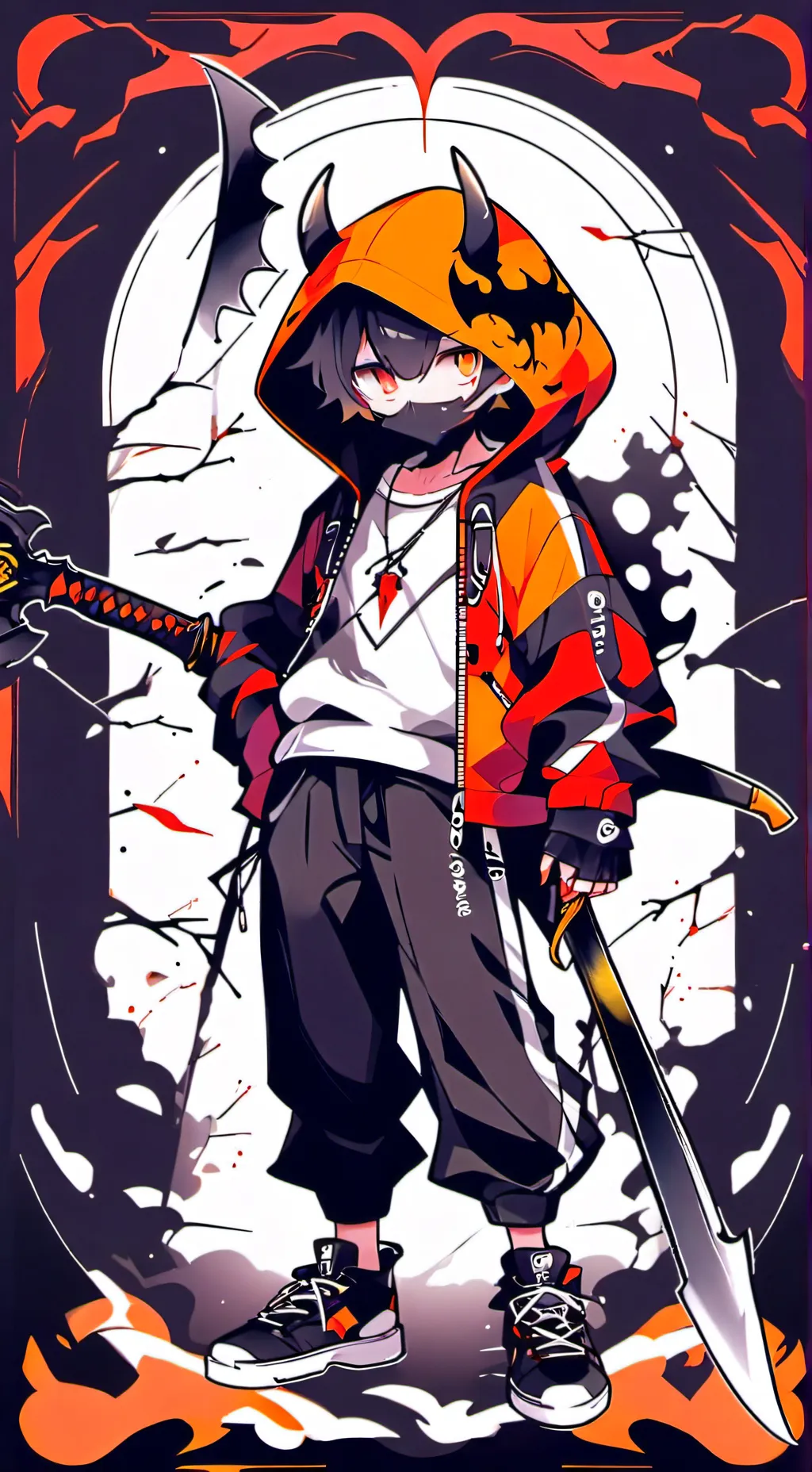 ai character: xdemonstrem background