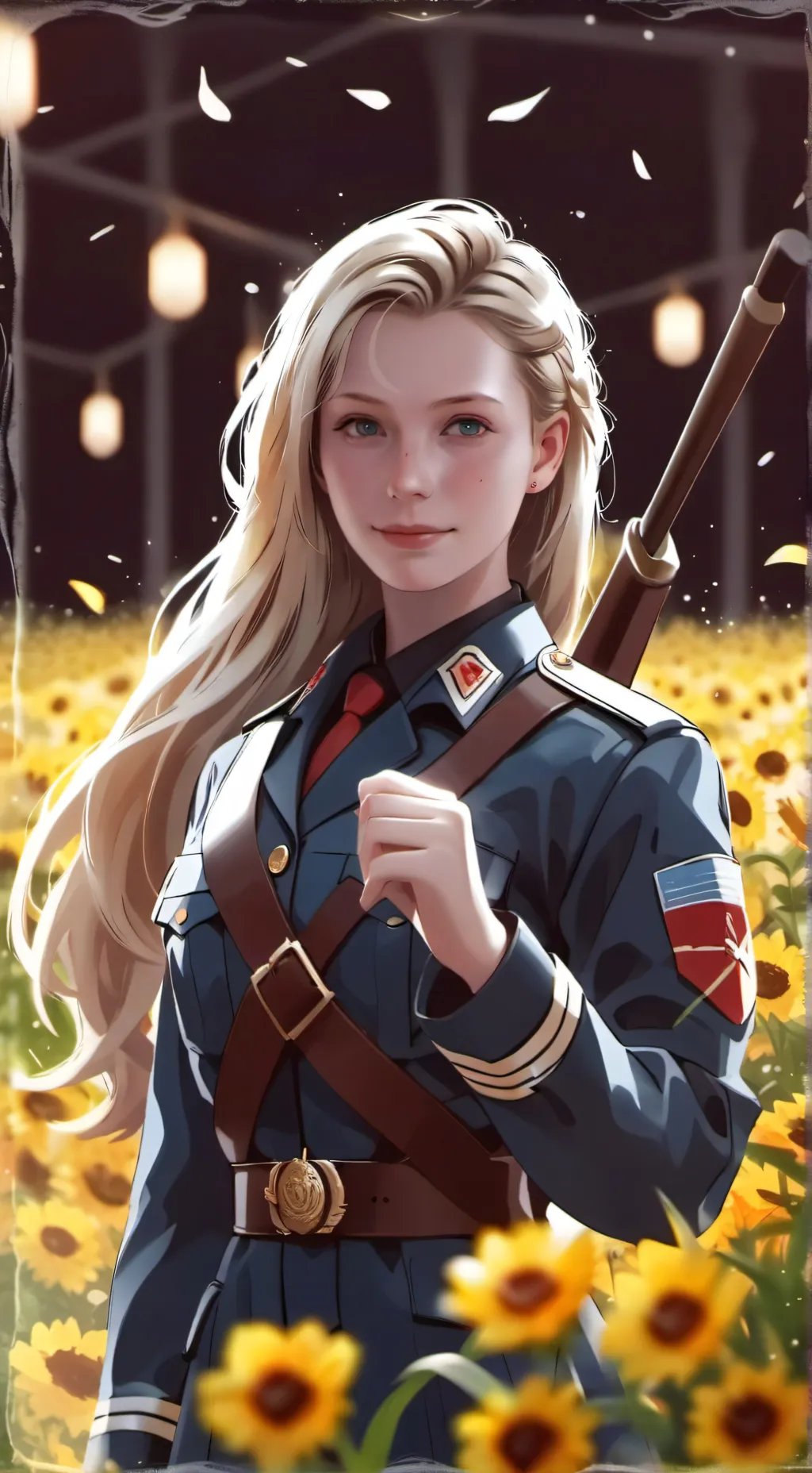 ai character: Maybritte background