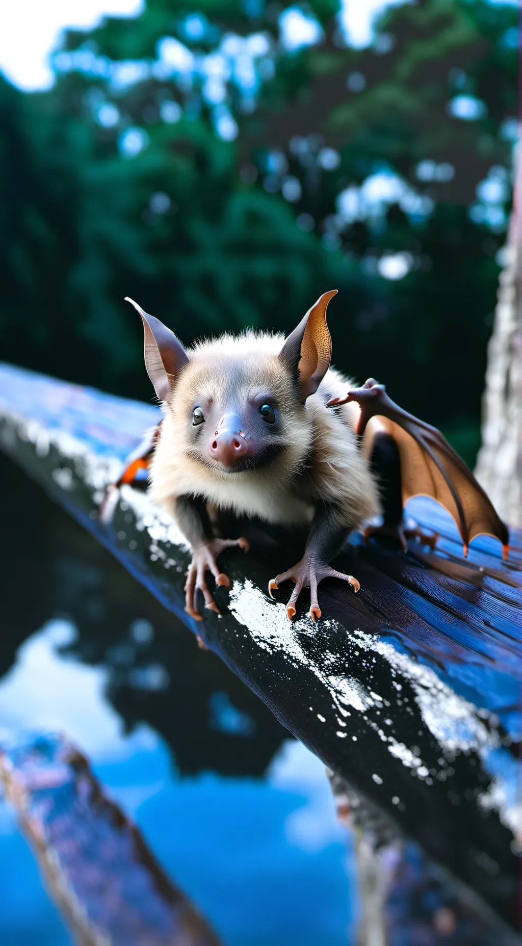 ai character: 🦇 background