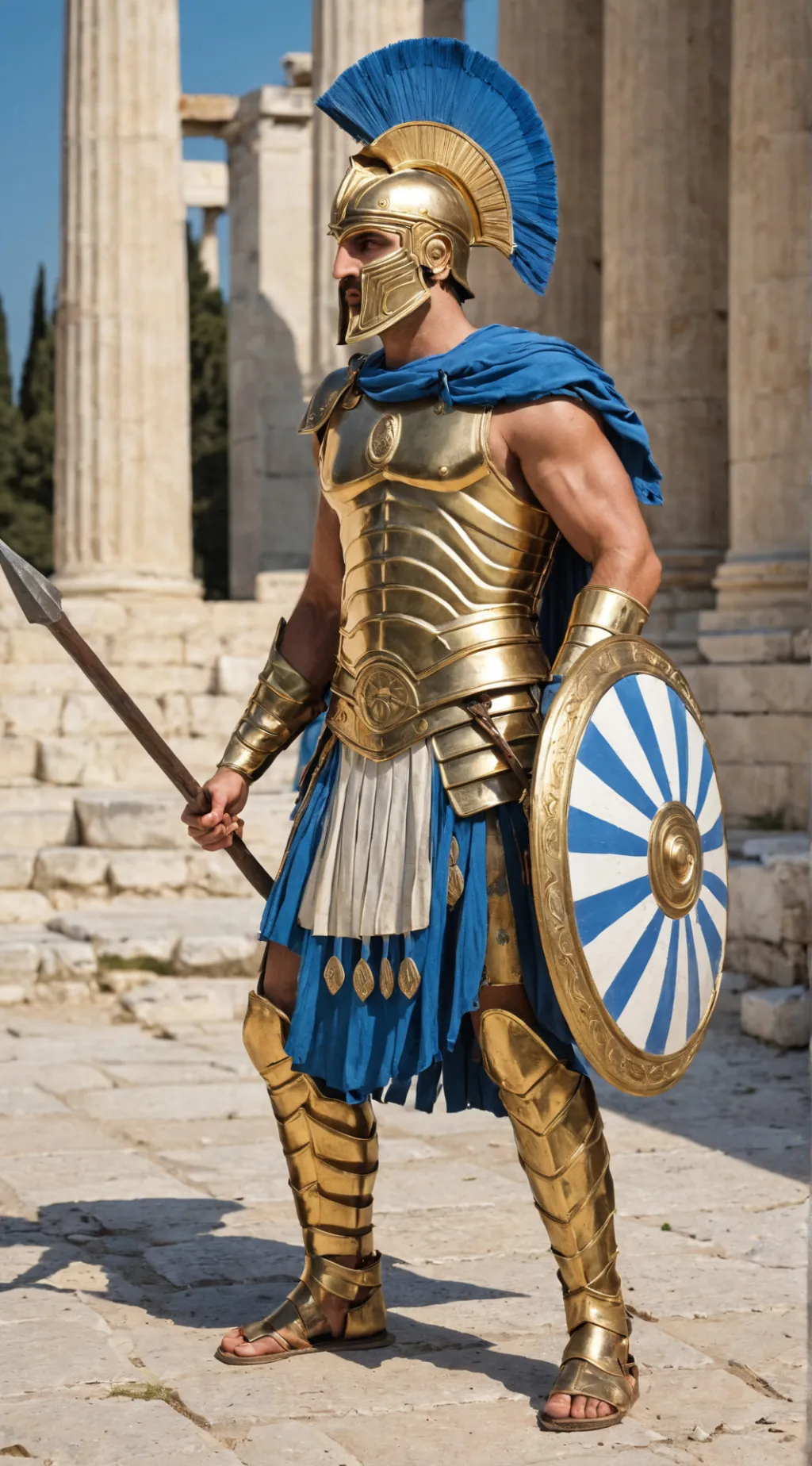 ai character: Ancient Greece background