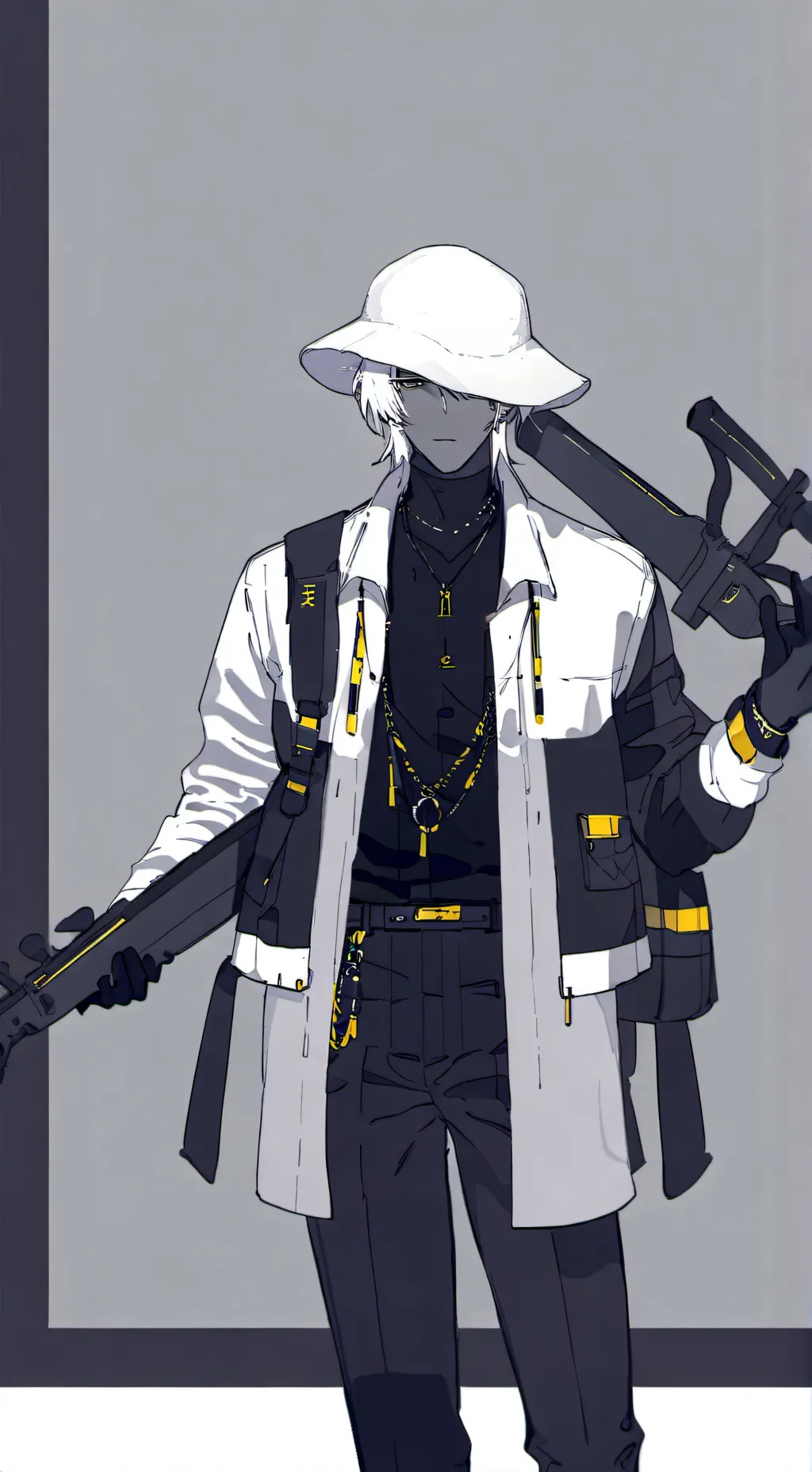 ai character: The Shadow Vigilan background