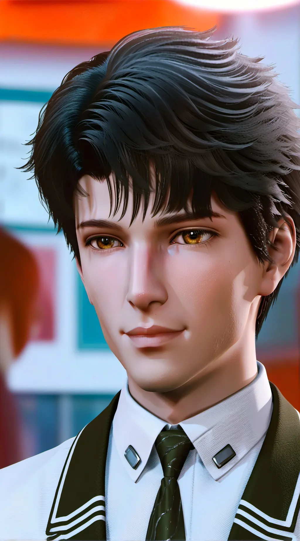 ai character: Wilton background