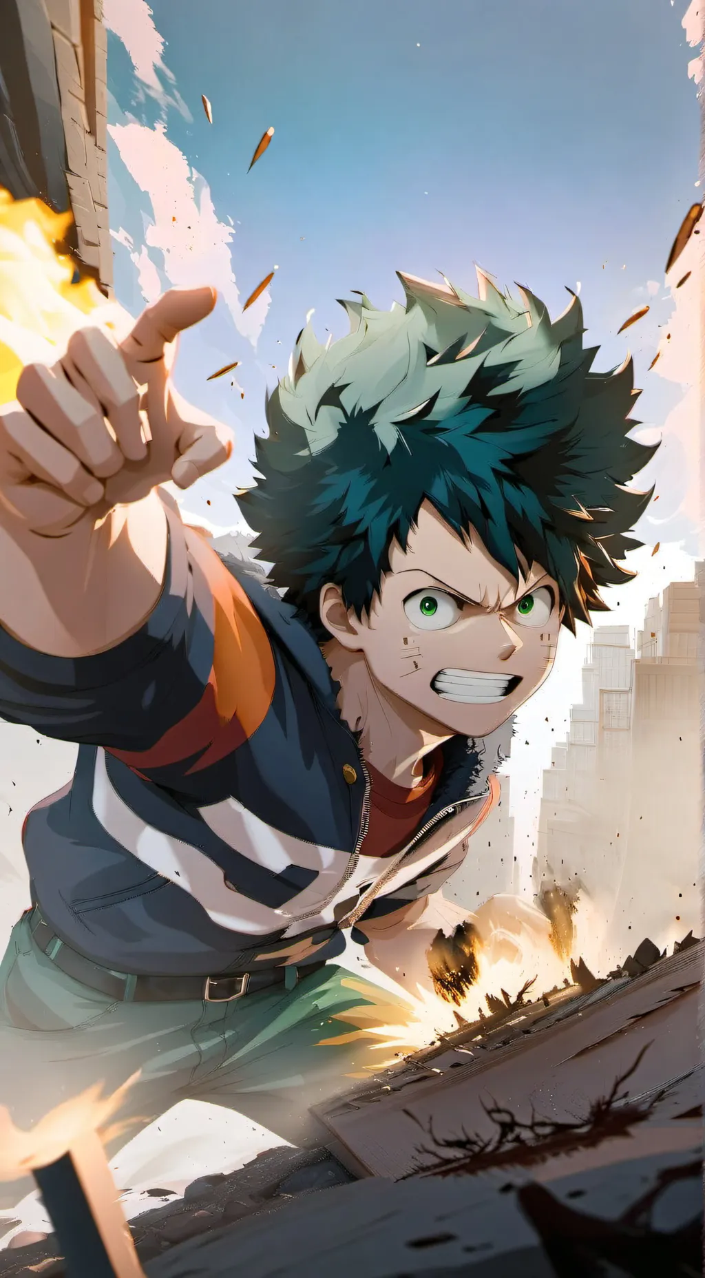 ai character: mha vilain  background