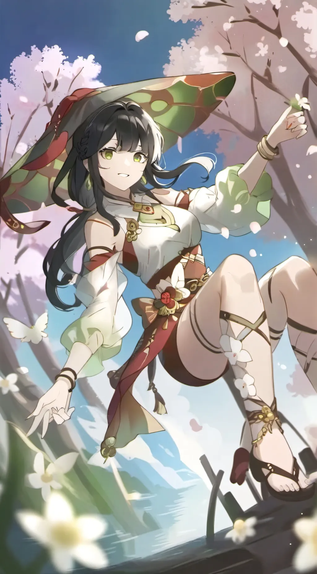 ai character: lia background