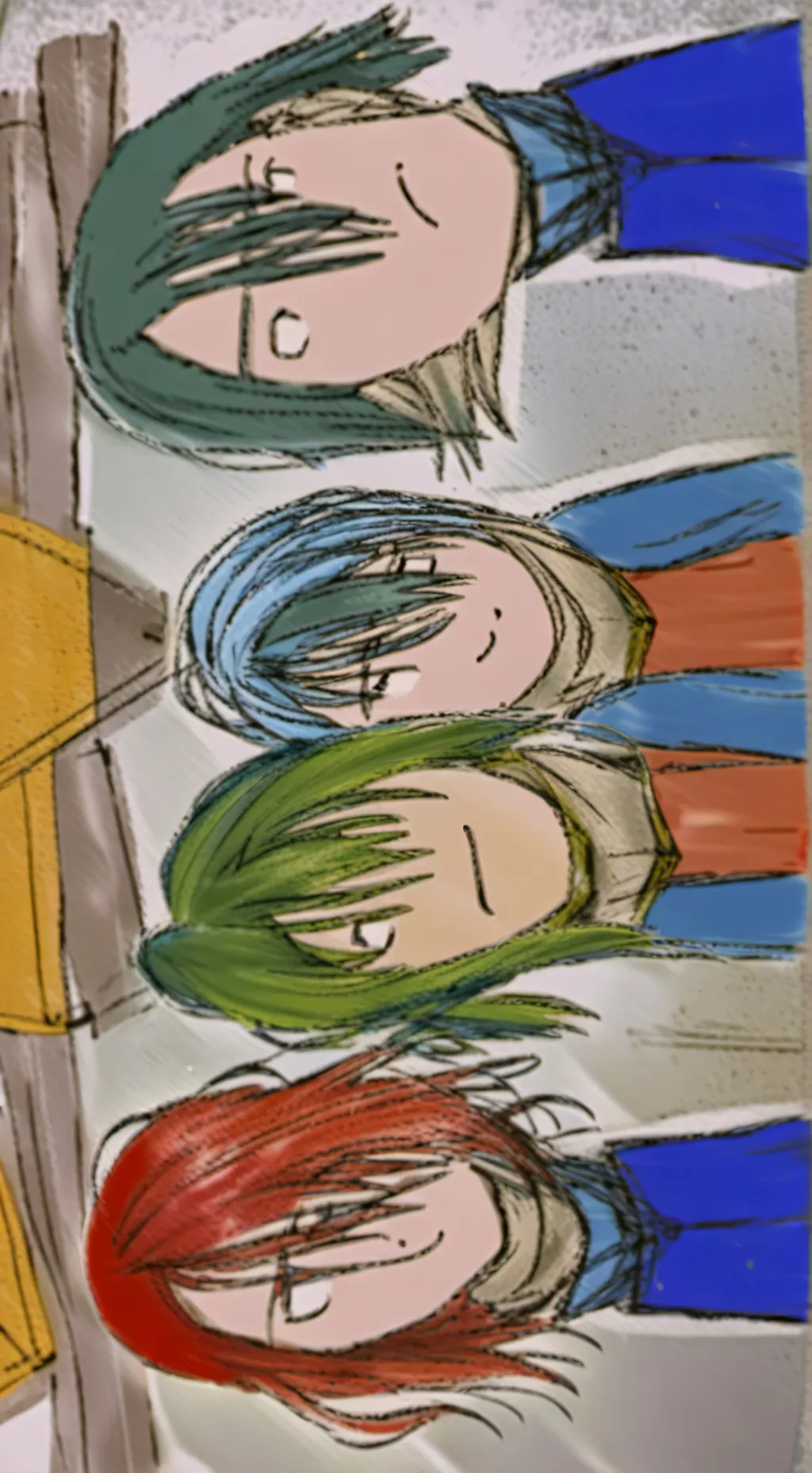 ai character: the 4 elements background