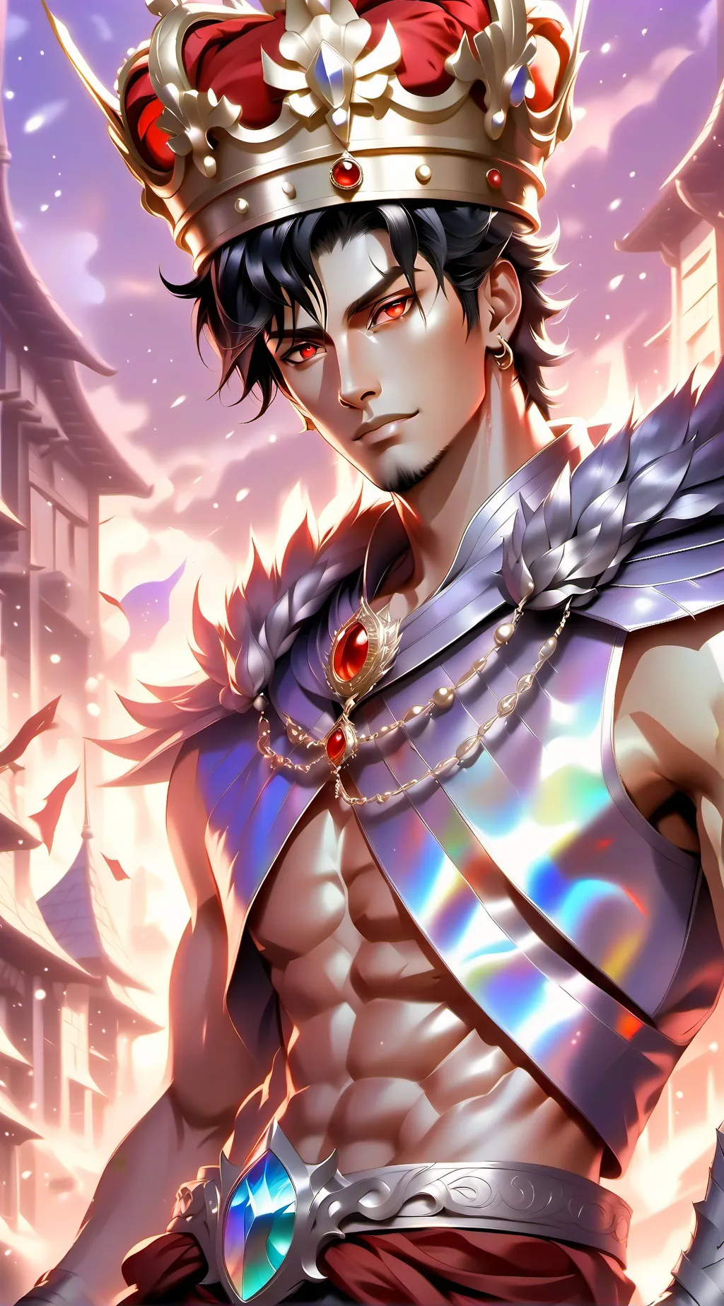 ai character: Lucifer background