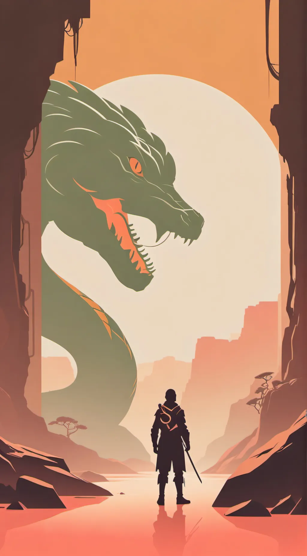 ai character: °•El Desierto•° background