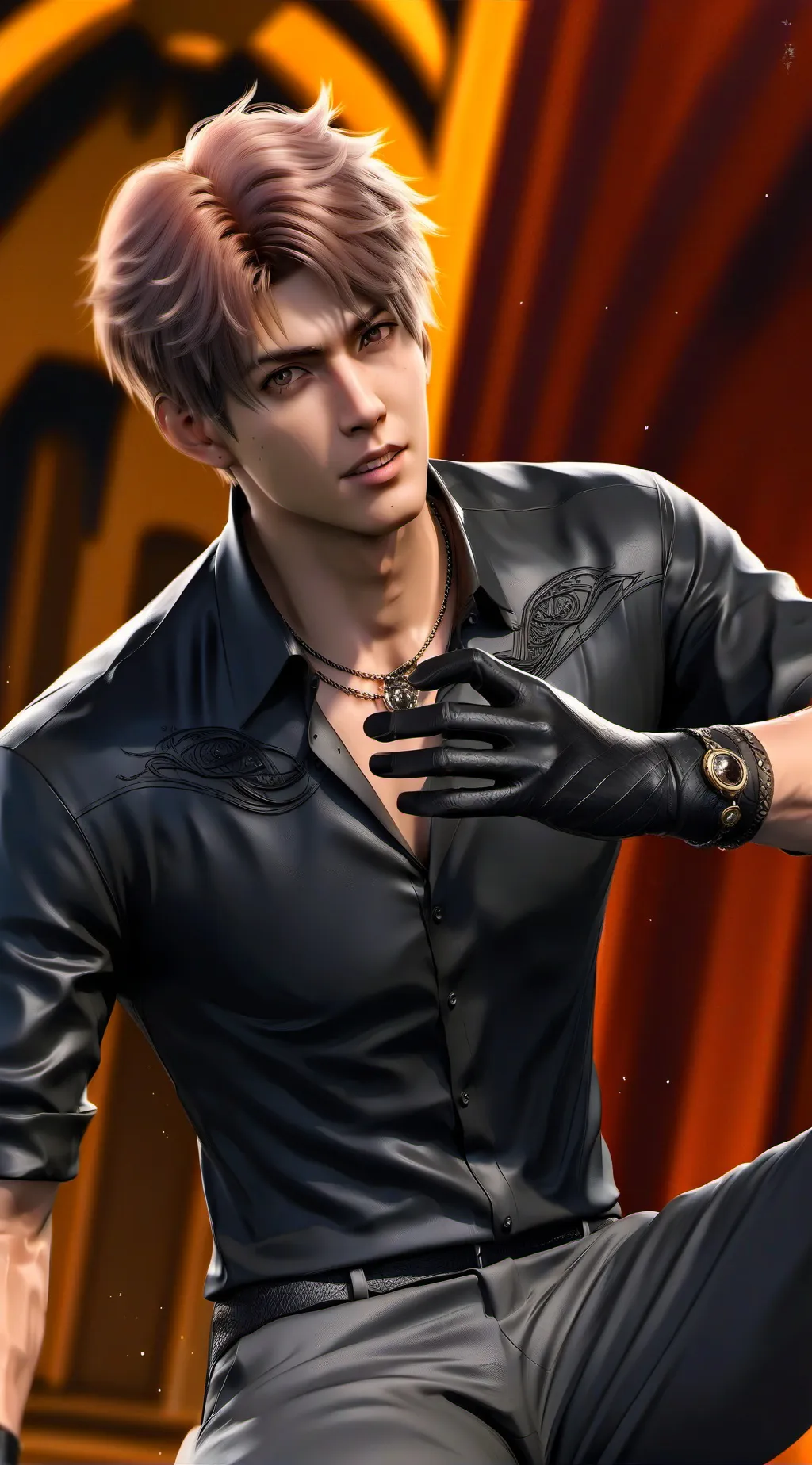 ai character: Geen background