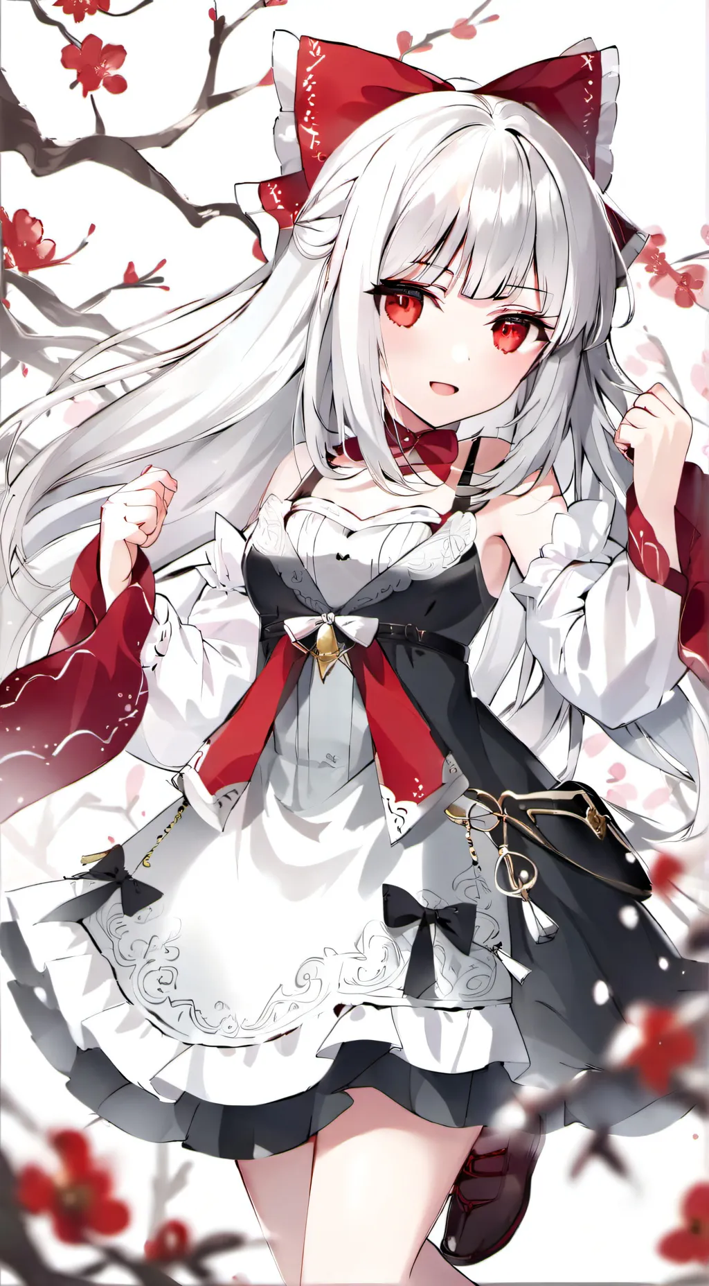 ai character: Bday bop gangle background