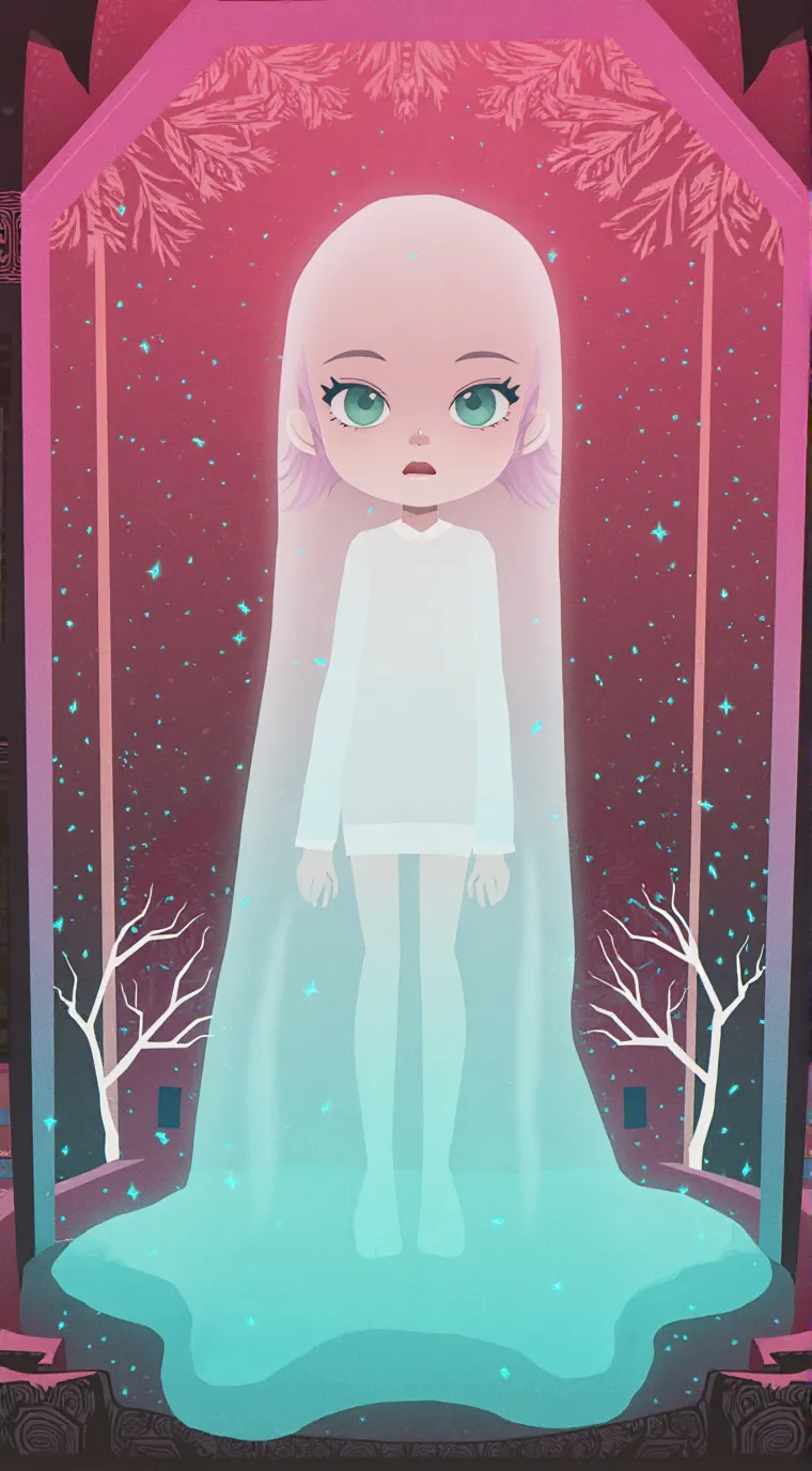 ai character: Blocktales background