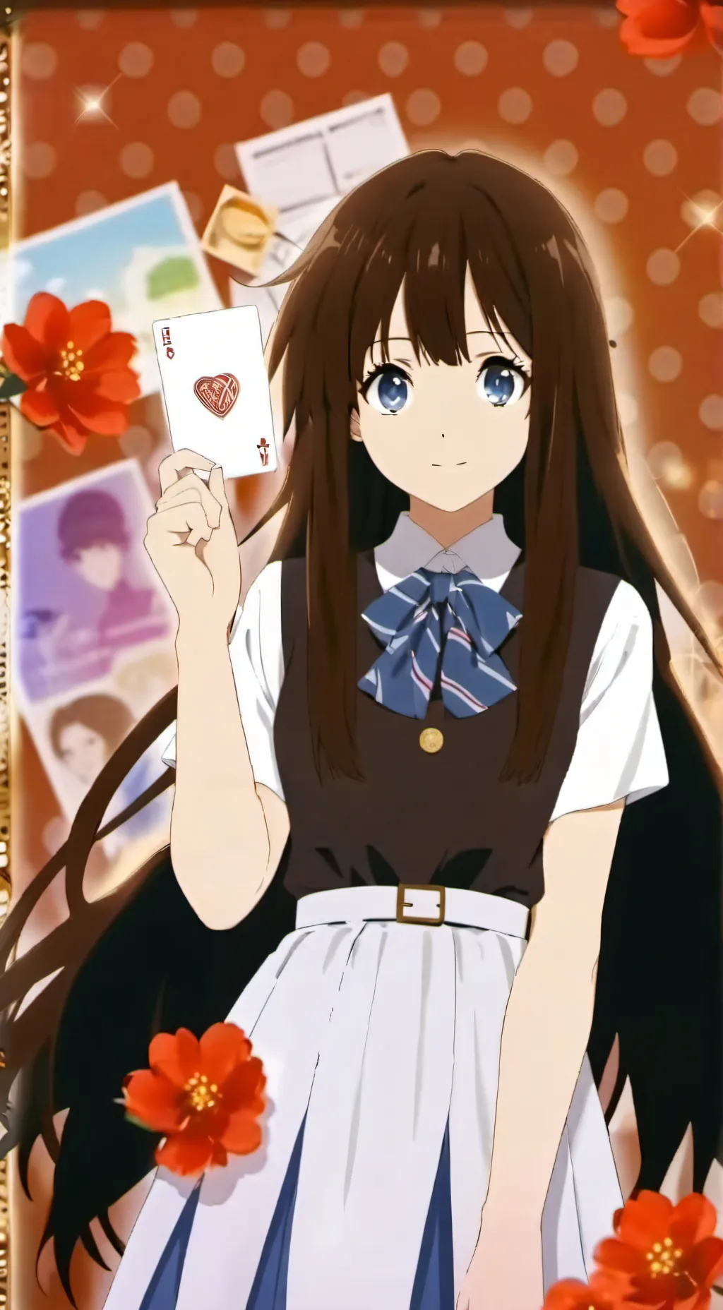 ai character: Lily Solar background