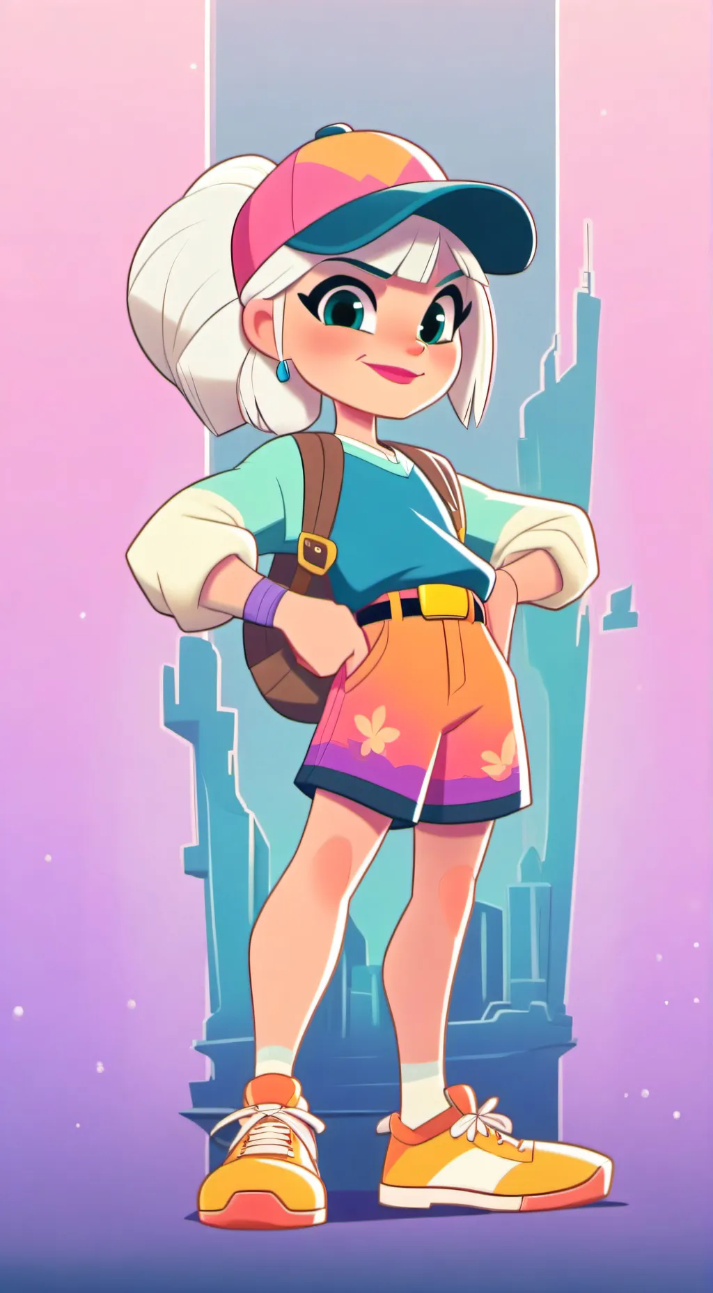 ai character: Sarah  background