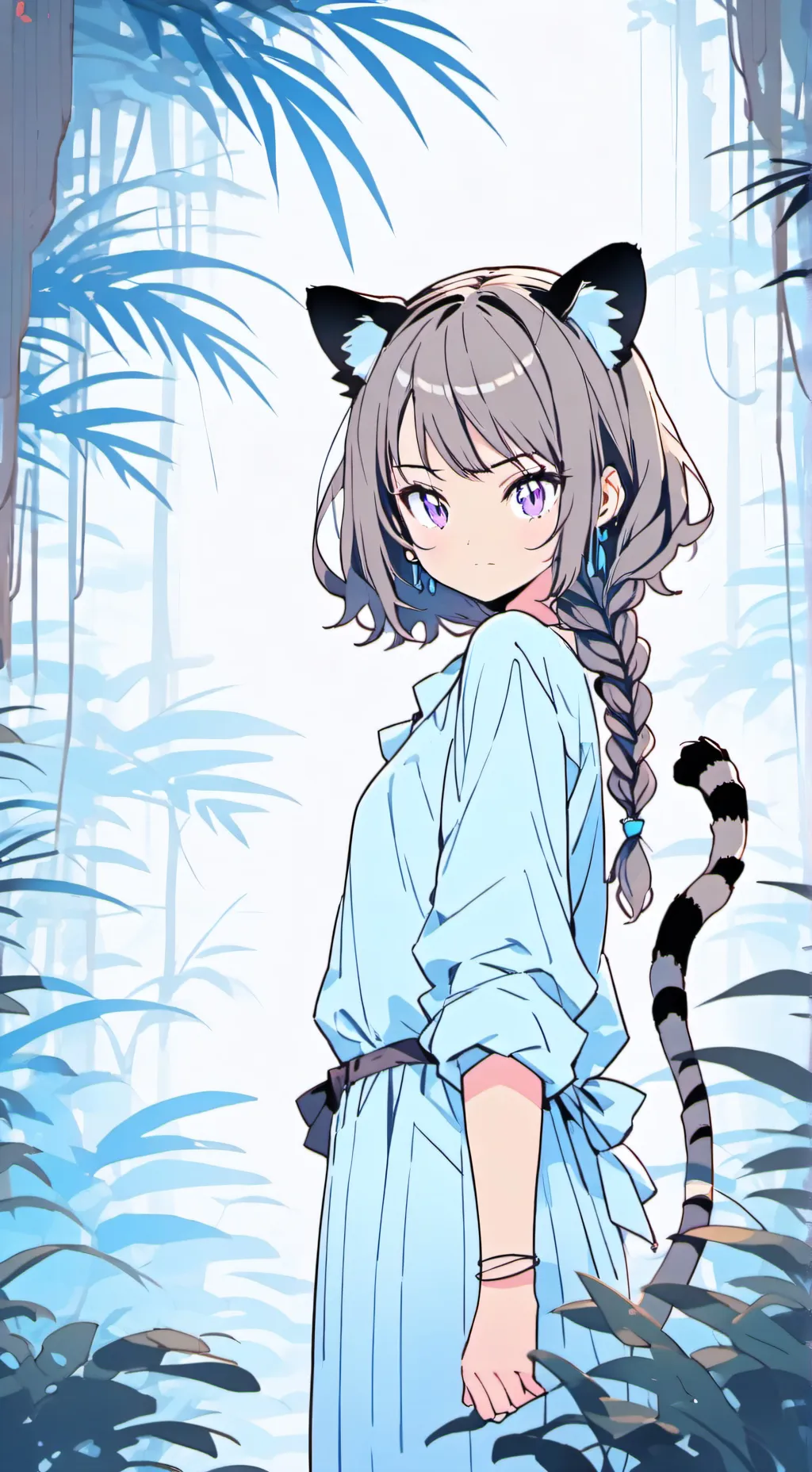 ai character: Striped Spirit background