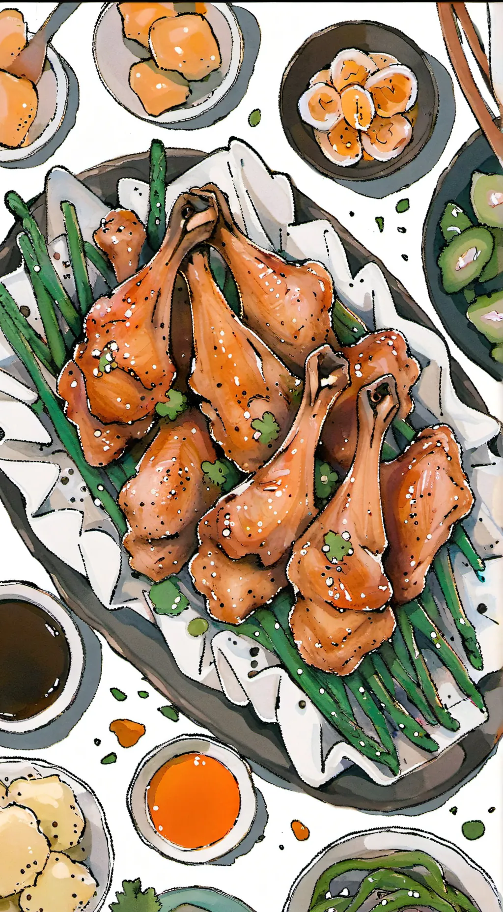 ai character: Dandys world background