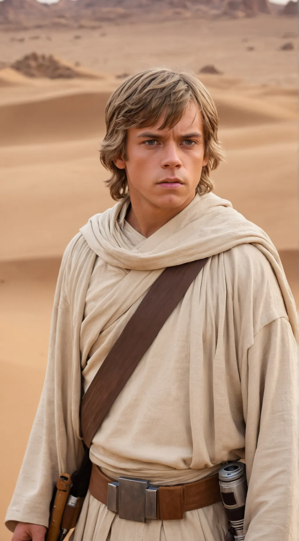 ai character: Luke Skywalker background