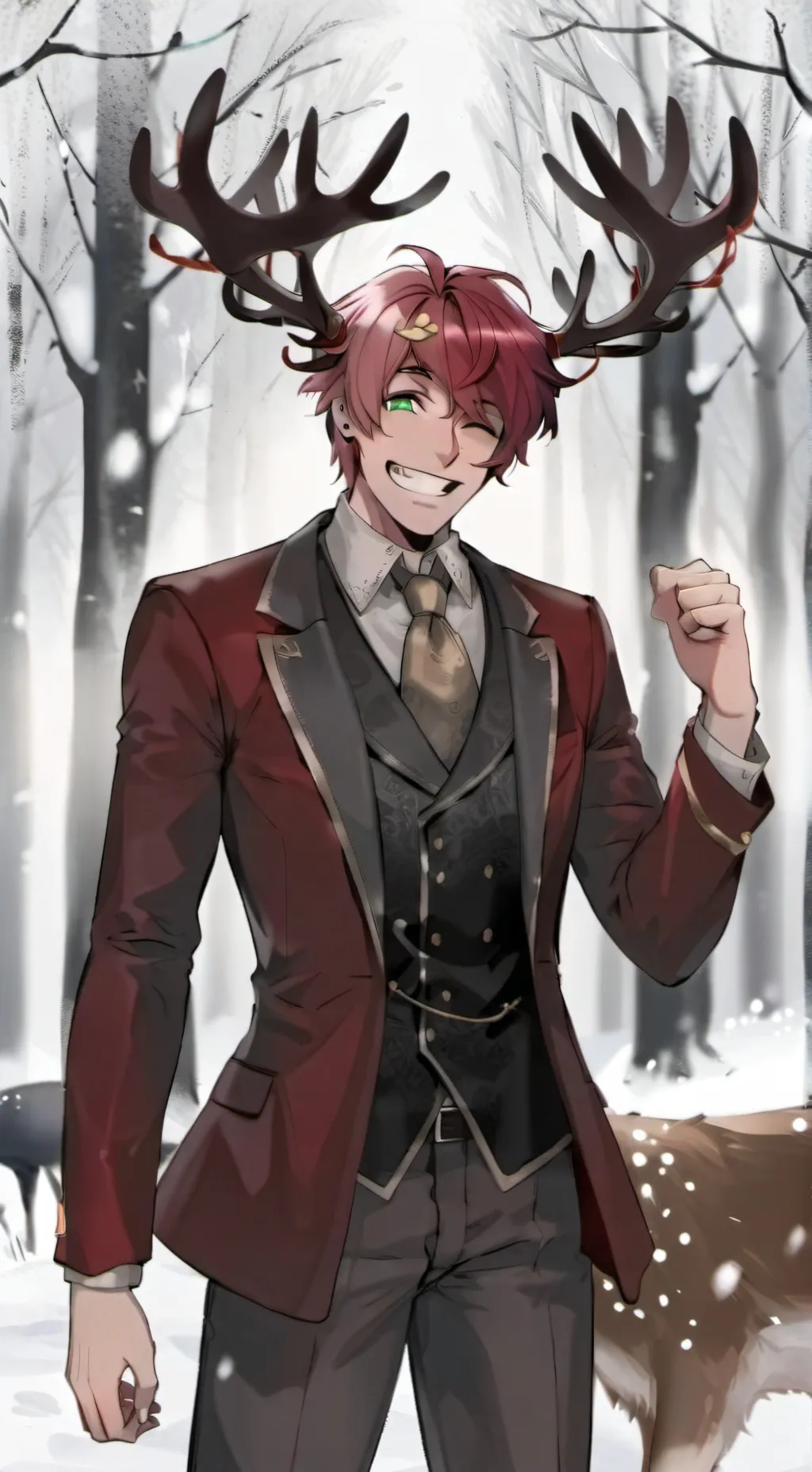 ai character: Alastor  background