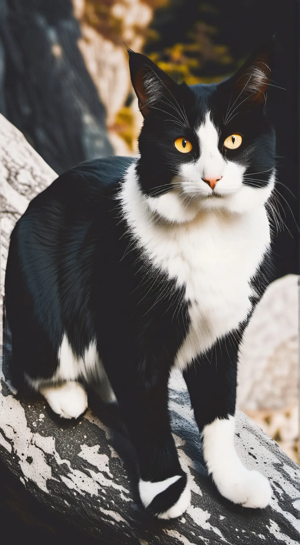 ai character: Tall'star background