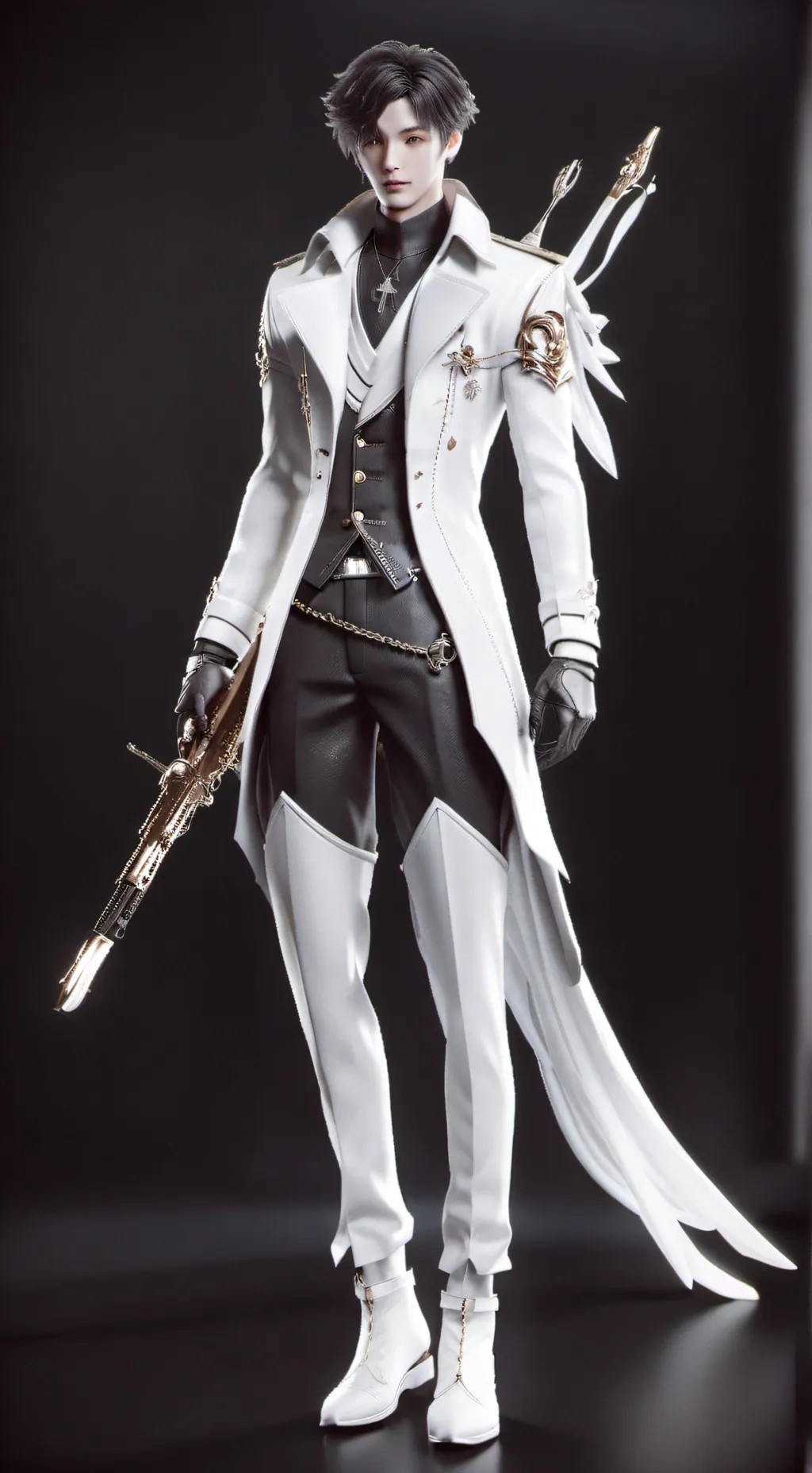 ai character: Gabriel 💋 background