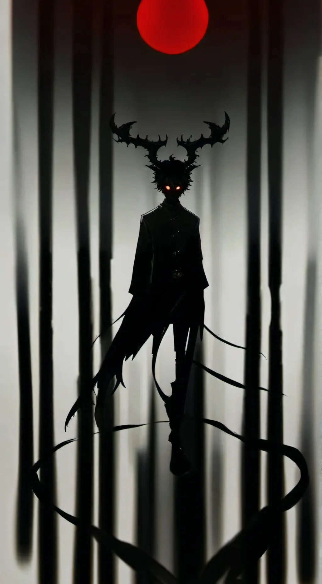 ai character: Darkness  background