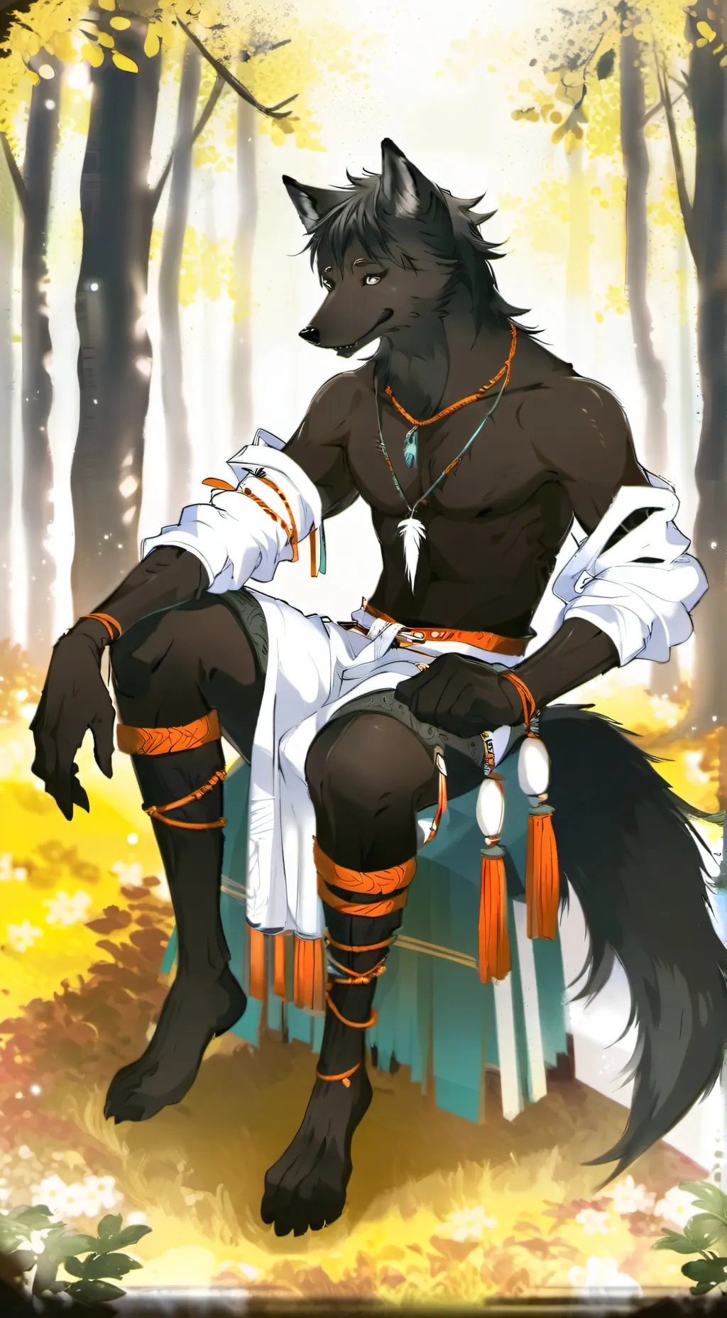 ai character: Leo background