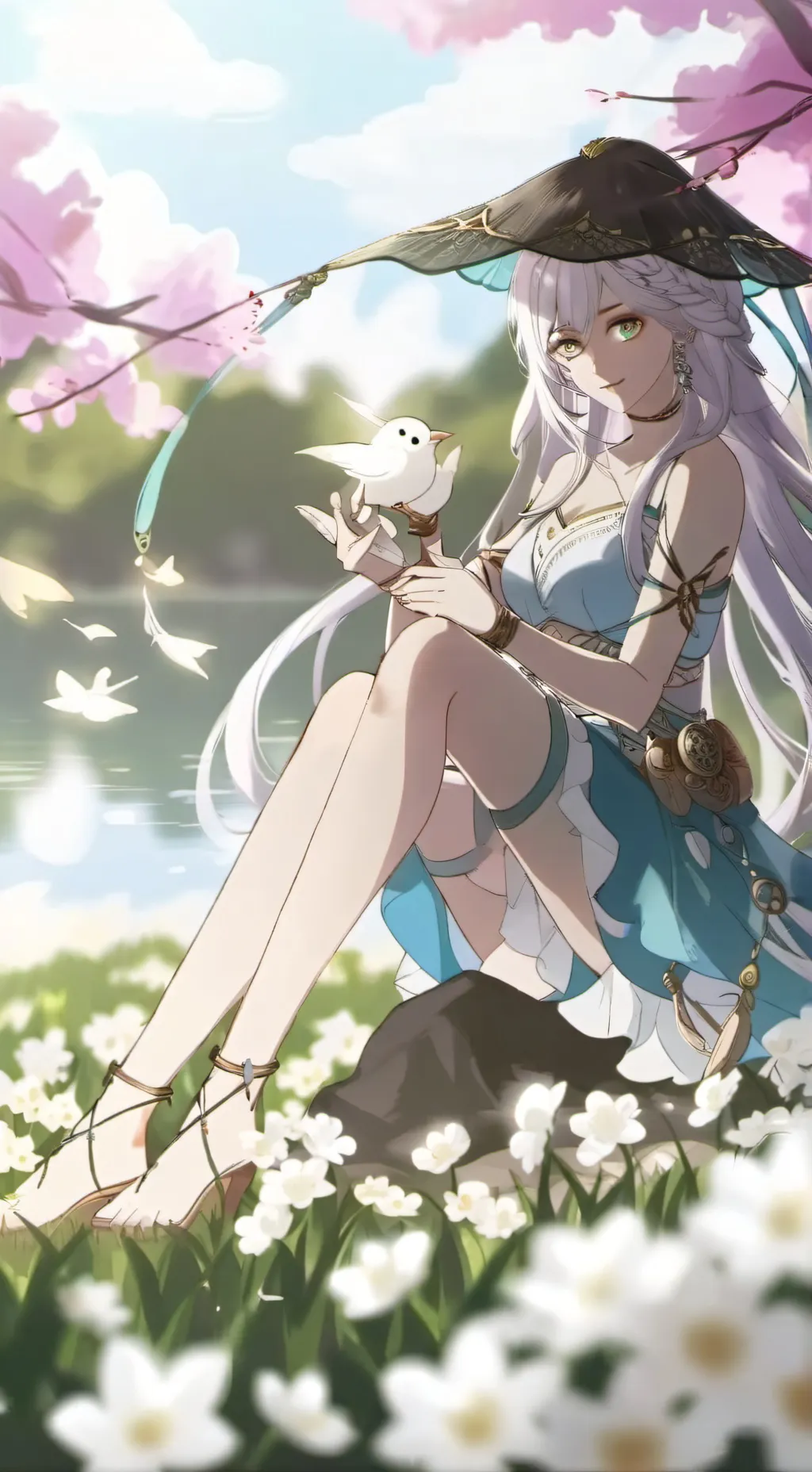 ai character: настя background