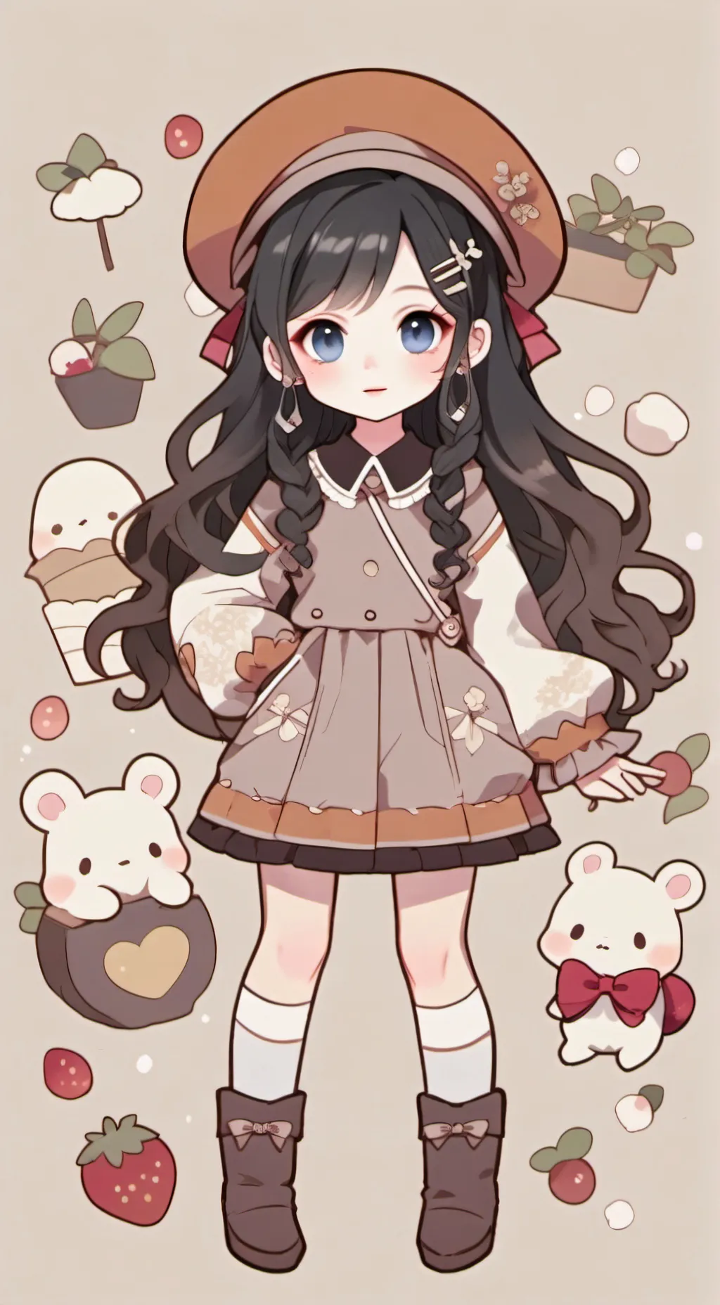 ai character: Minsung's Duaghter background