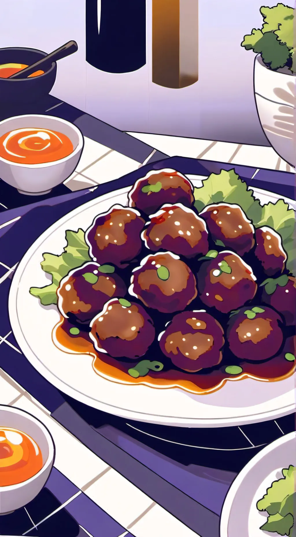 ai character: Fnf Prom! background