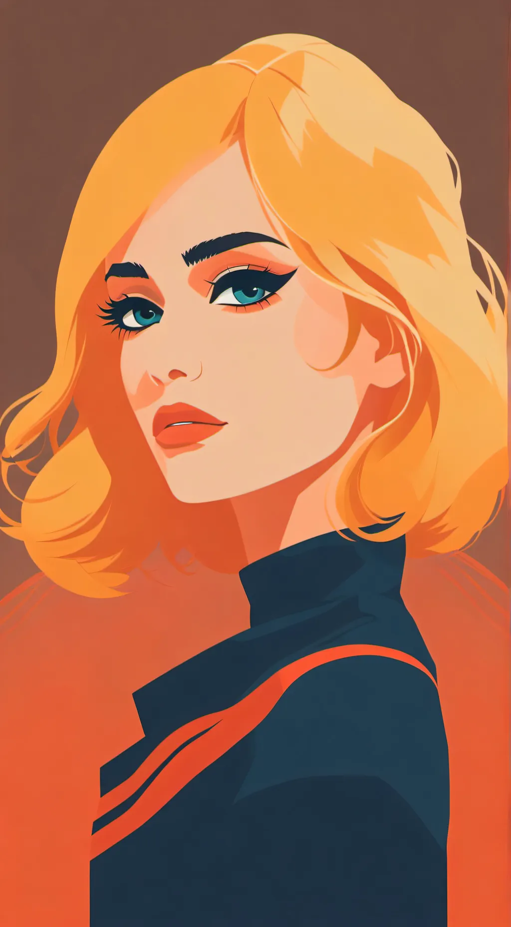 ai character: La pick me background