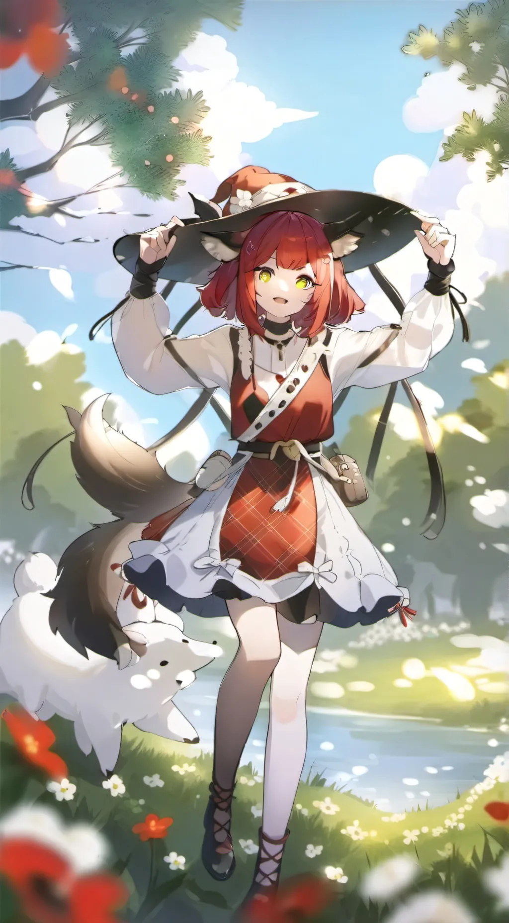 ai character: hana background